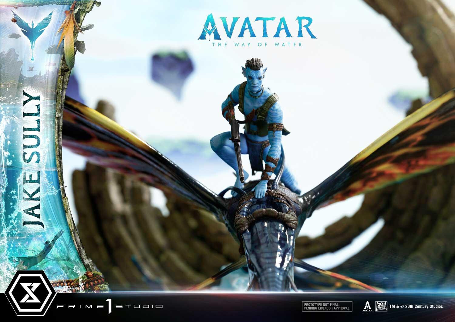 Avatar: The Way of Water - Ilu - Jake Sully - Kiri - Skimwing - Diorama - Ultimate Diorama Masterline  (UDMAVTR-01S) - Bonus Version (Prime 1 Studio) photo 43