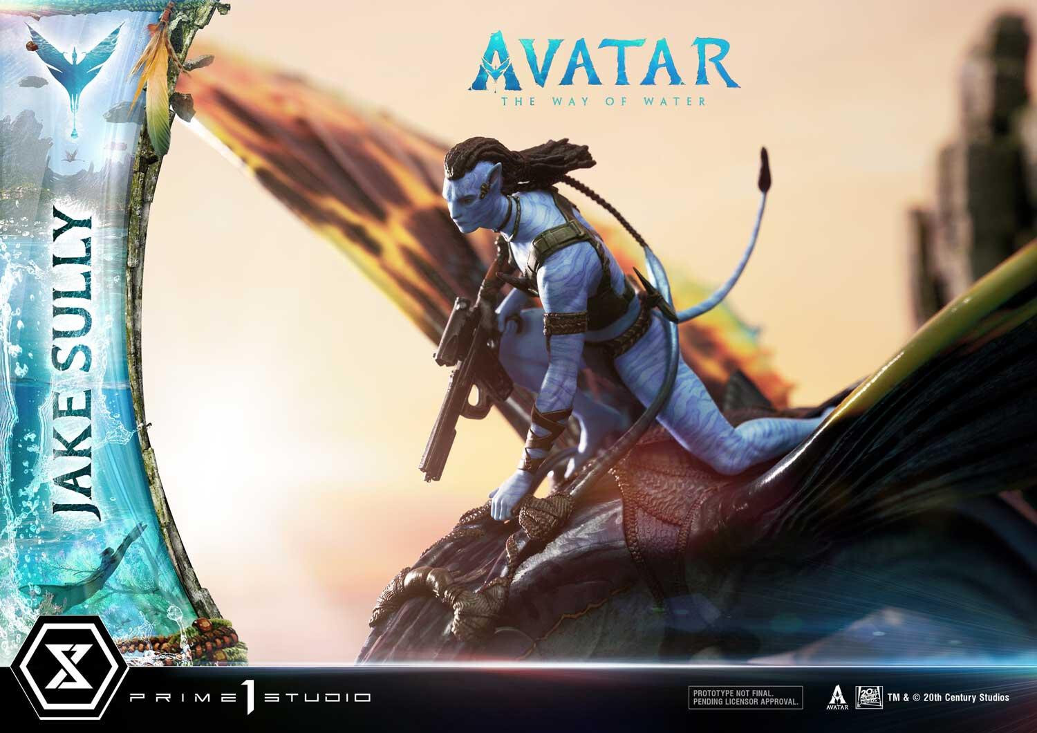 Avatar: The Way of Water - Ilu - Jake Sully - Kiri - Skimwing - Diorama - Ultimate Diorama Masterline  (UDMAVTR-01S) - Bonus Version (Prime 1 Studio) photo 44