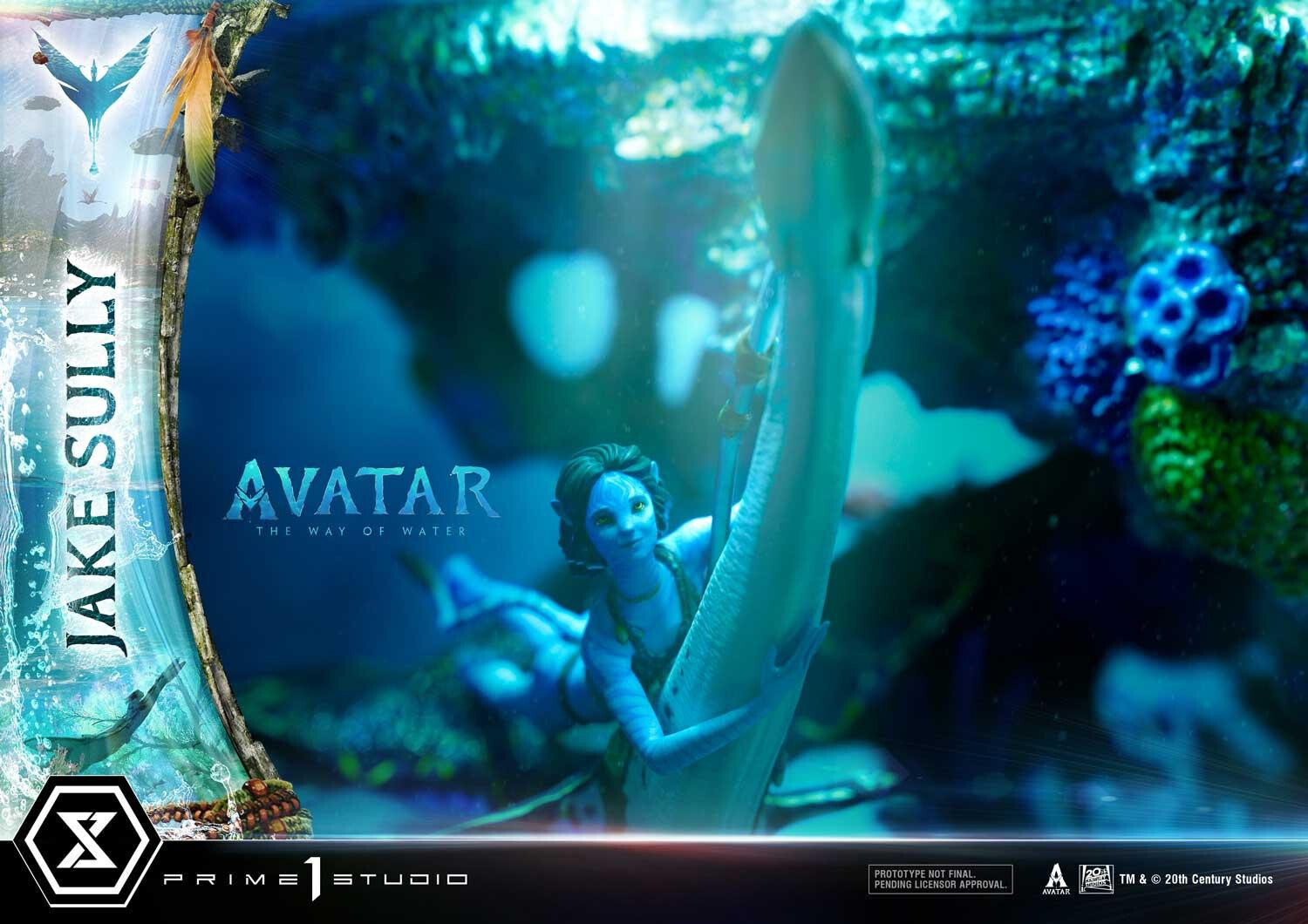 Avatar: The Way of Water - Ilu - Jake Sully - Kiri - Skimwing - Diorama - Ultimate Diorama Masterline  (UDMAVTR-01S) - Bonus Version (Prime 1 Studio) photo 45