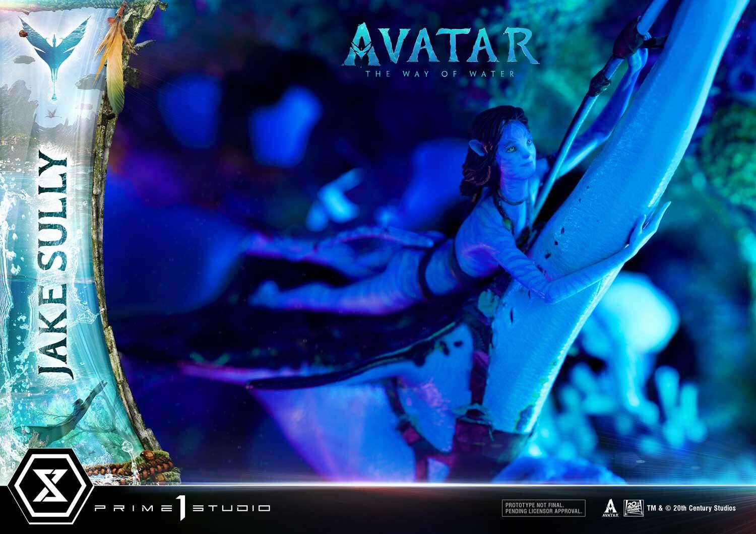 Avatar: The Way of Water - Ilu - Jake Sully - Kiri - Skimwing - Diorama - Ultimate Diorama Masterline  (UDMAVTR-01S) - Bonus Version (Prime 1 Studio) photo 46