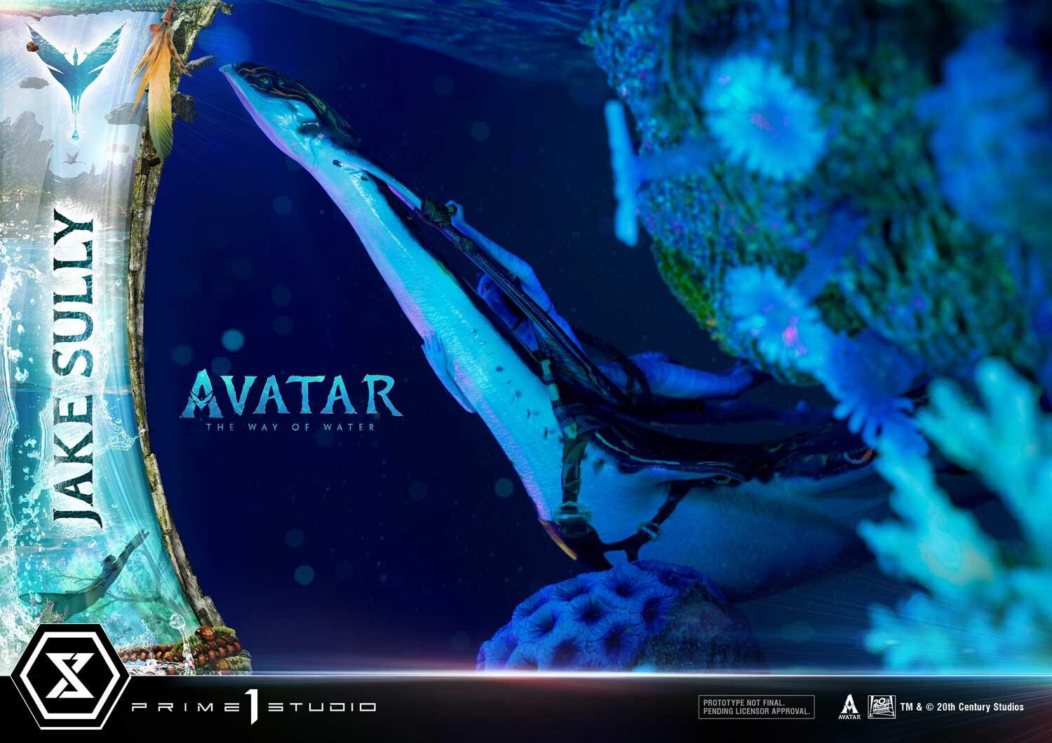 Avatar: The Way of Water - Ilu - Jake Sully - Kiri - Skimwing - Diorama - Ultimate Diorama Masterline  (UDMAVTR-01S) - Bonus Version (Prime 1 Studio) photo 47