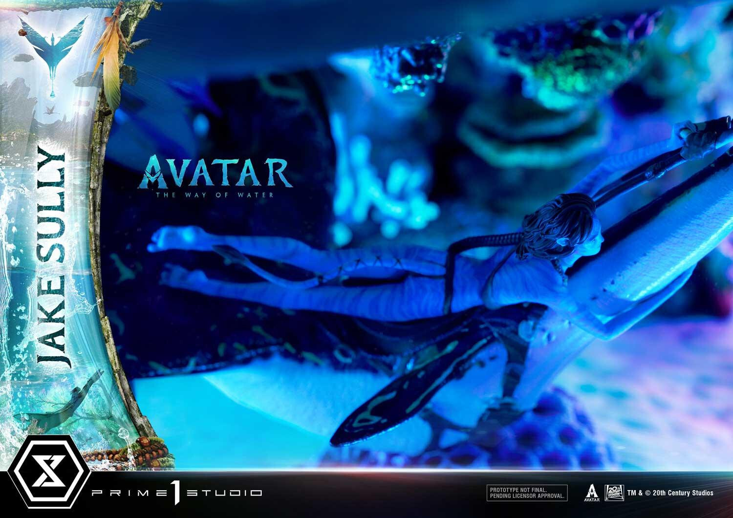 Avatar: The Way of Water - Ilu - Jake Sully - Kiri - Skimwing - Diorama - Ultimate Diorama Masterline  (UDMAVTR-01S) - Bonus Version (Prime 1 Studio) photo 49