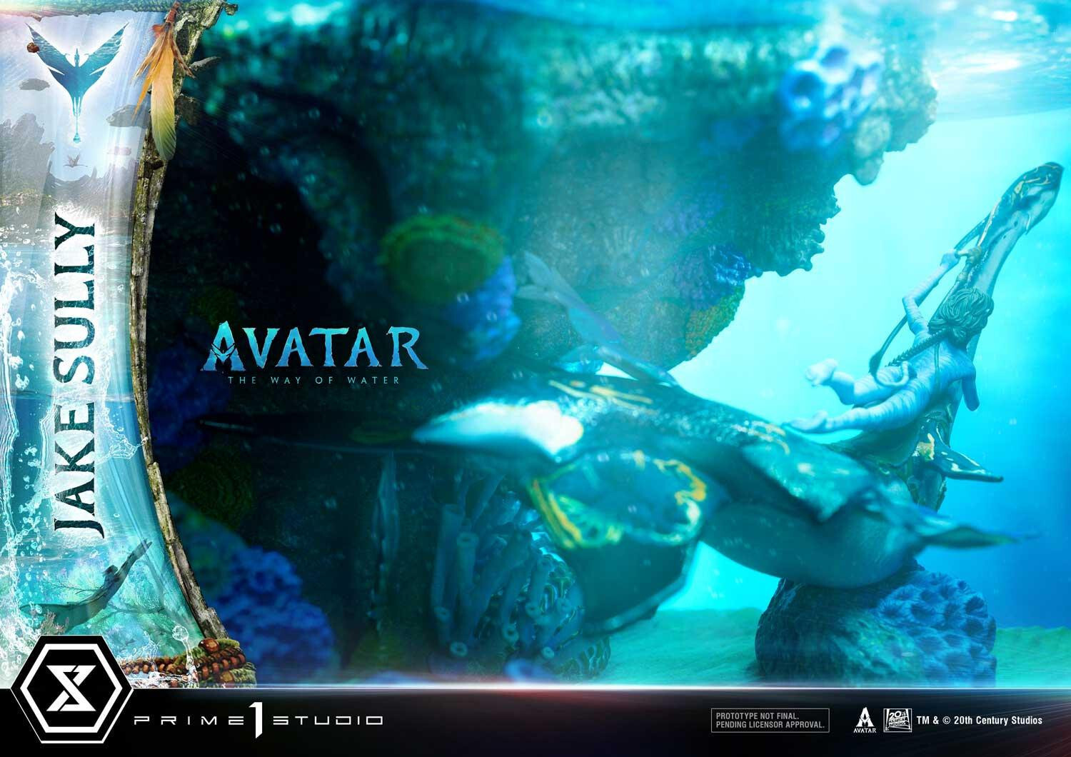 Avatar: The Way of Water - Ilu - Jake Sully - Kiri - Skimwing - Diorama - Ultimate Diorama Masterline  (UDMAVTR-01S) - Bonus Version (Prime 1 Studio) photo 50