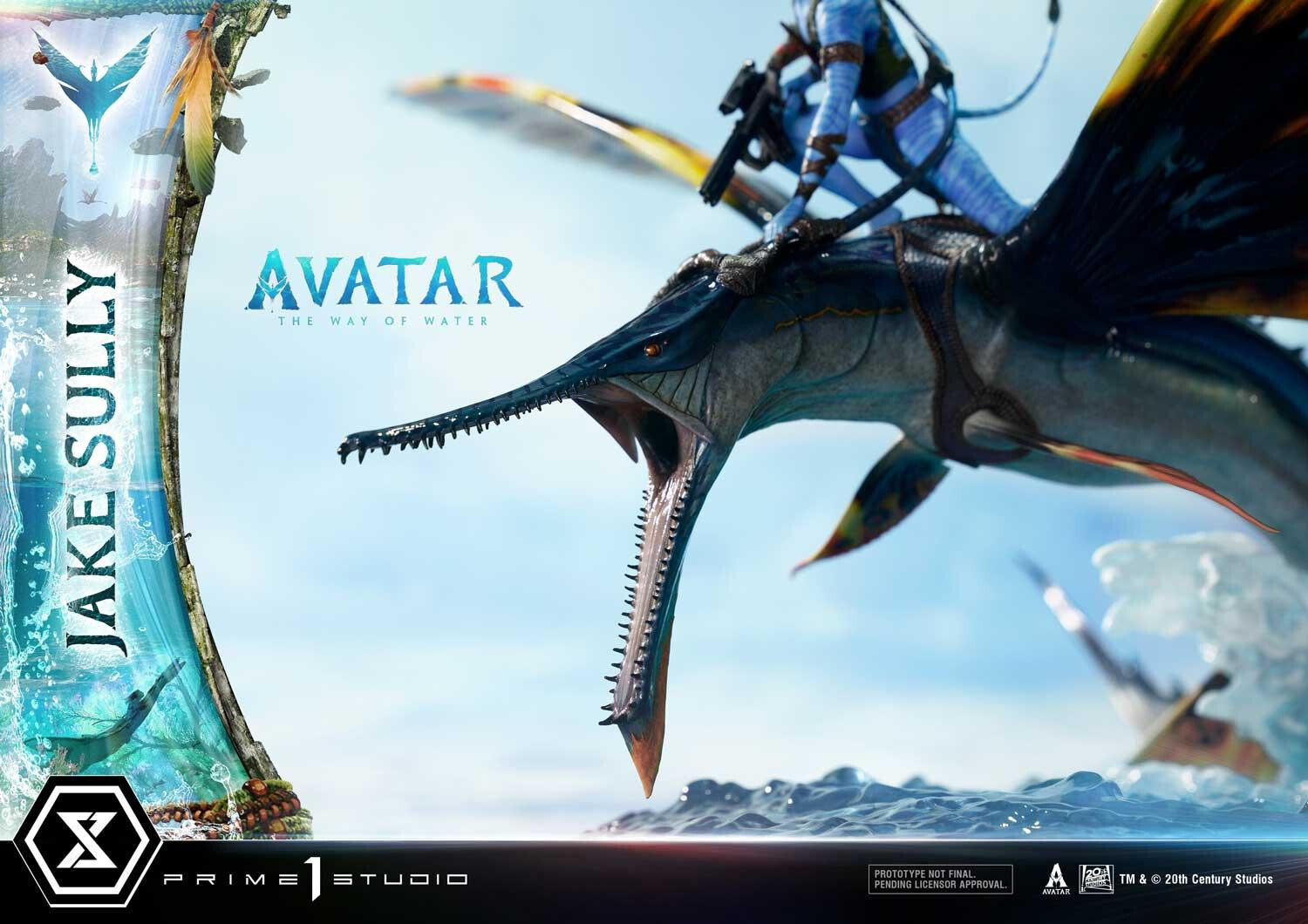 Avatar: The Way of Water - Ilu - Jake Sully - Kiri - Skimwing - Diorama - Ultimate Diorama Masterline  (UDMAVTR-01S) - Bonus Version (Prime 1 Studio) photo 51