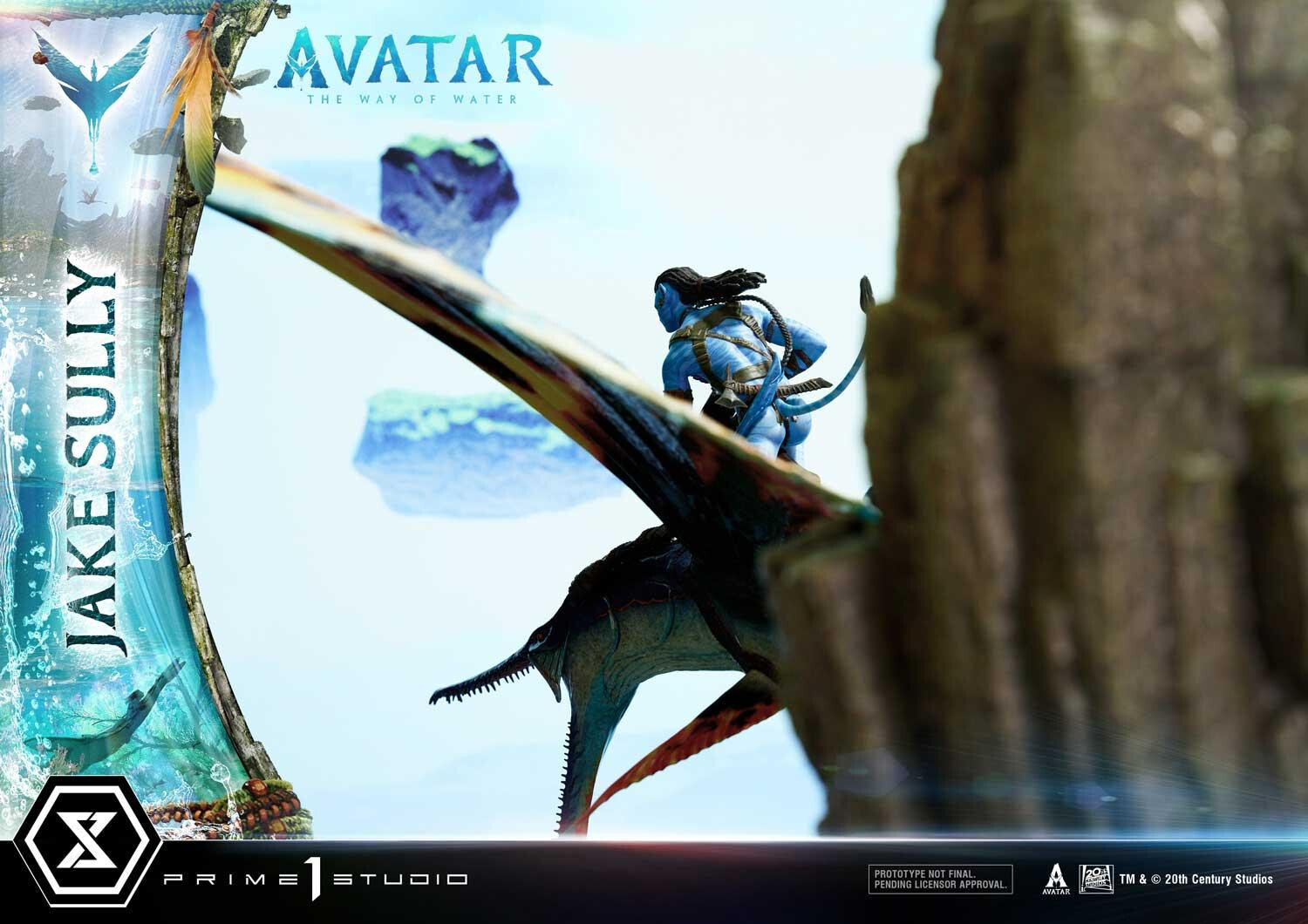 Avatar: The Way of Water - Ilu - Jake Sully - Kiri - Skimwing - Diorama - Ultimate Diorama Masterline  (UDMAVTR-01S) - Bonus Version (Prime 1 Studio) photo 54