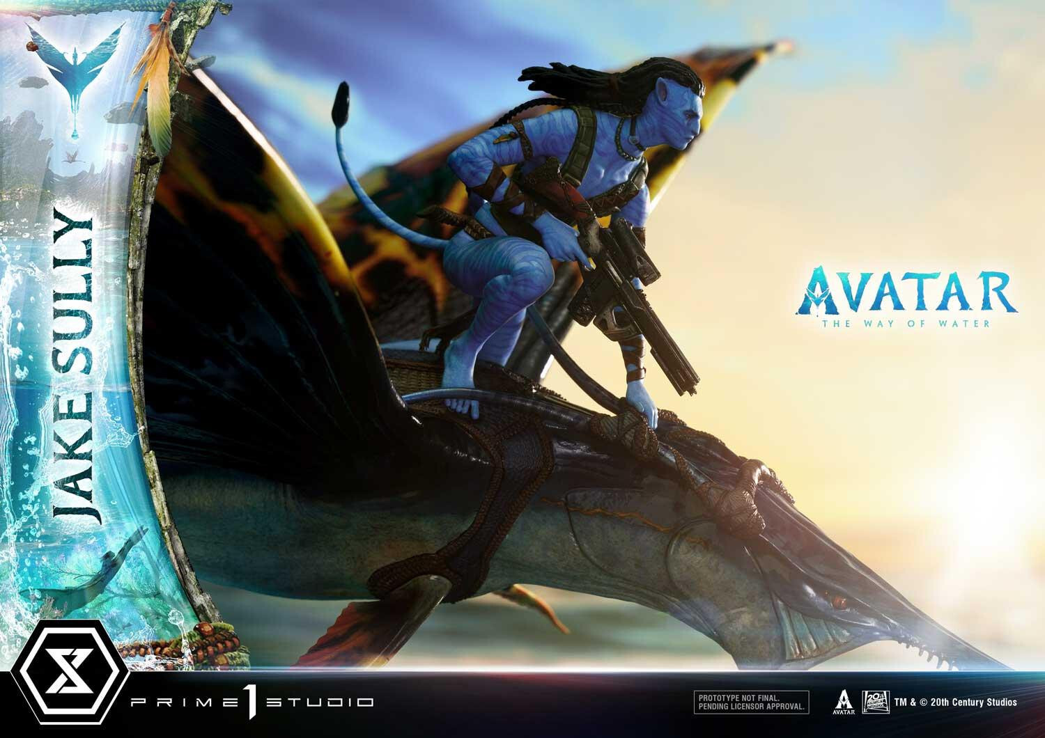 Avatar: The Way of Water - Ilu - Jake Sully - Kiri - Skimwing - Diorama - Ultimate Diorama Masterline  (UDMAVTR-01S) - Bonus Version (Prime 1 Studio) photo 55