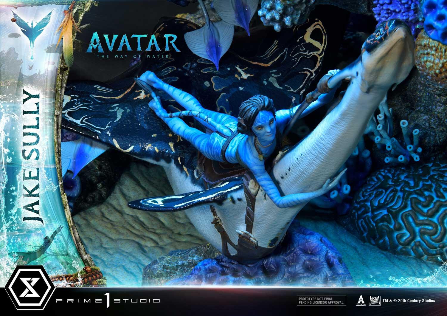 Avatar: The Way of Water - Ilu - Jake Sully - Kiri - Skimwing - Diorama - Ultimate Diorama Masterline  (UDMAVTR-01S) - Bonus Version (Prime 1 Studio) photo 63
