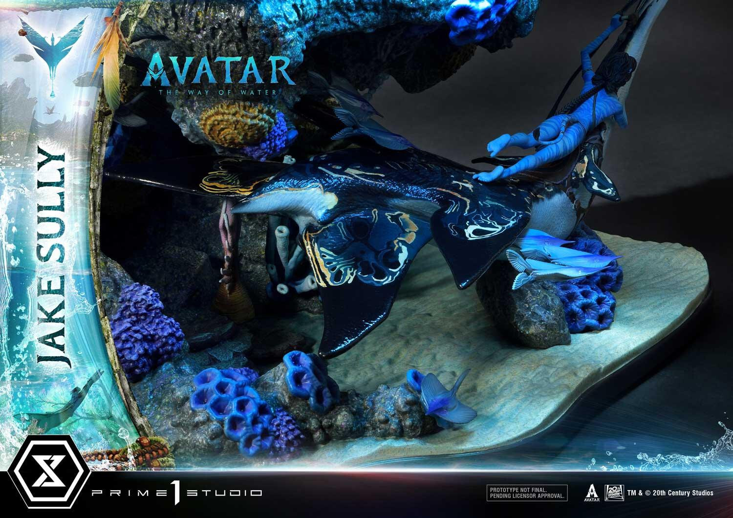 Avatar: The Way of Water - Ilu - Jake Sully - Kiri - Skimwing - Diorama - Ultimate Diorama Masterline  (UDMAVTR-01S) - Bonus Version (Prime 1 Studio) photo 65