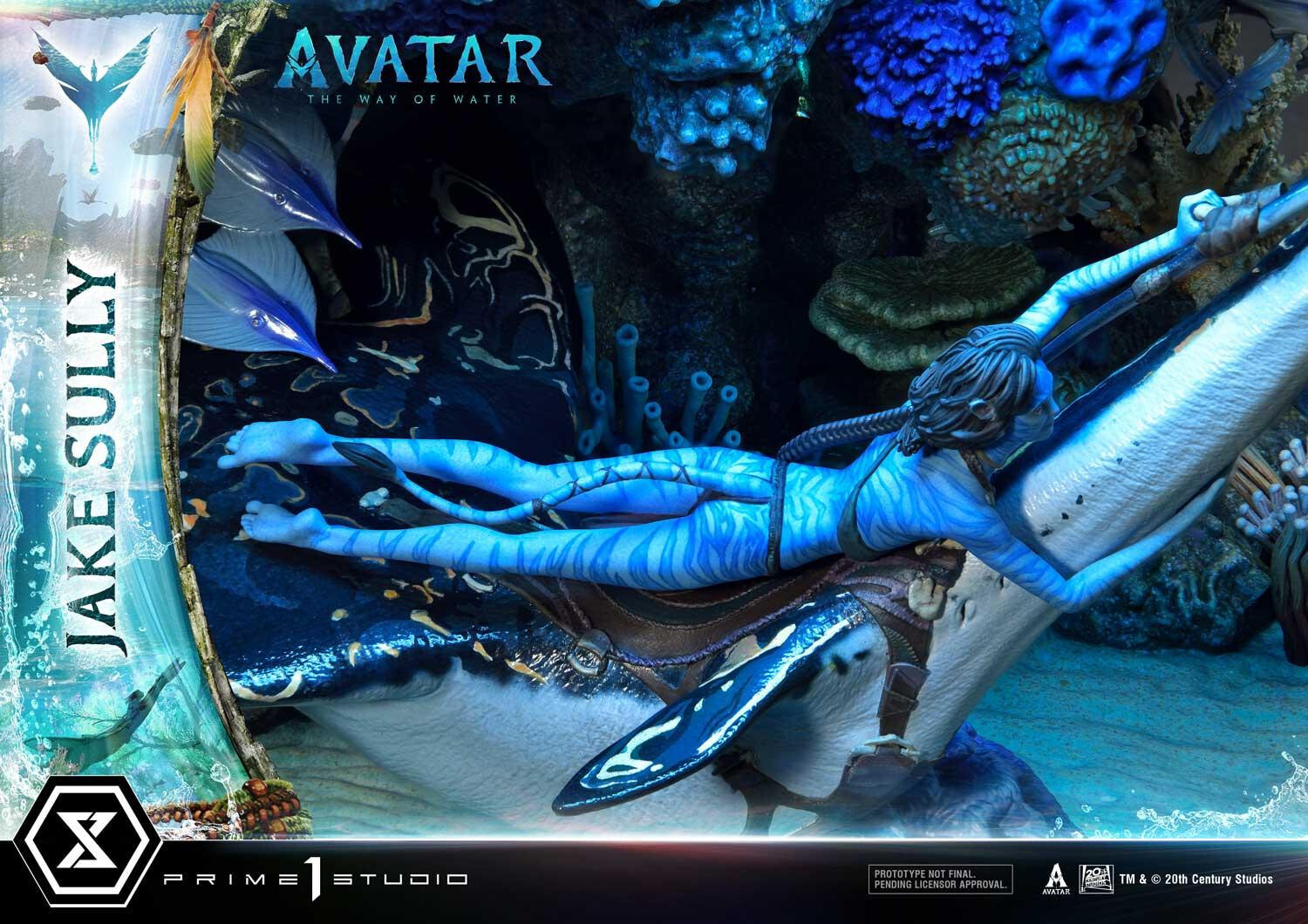 Avatar: The Way of Water - Ilu - Jake Sully - Kiri - Skimwing - Diorama - Ultimate Diorama Masterline  (UDMAVTR-01S) - Bonus Version (Prime 1 Studio) photo 66