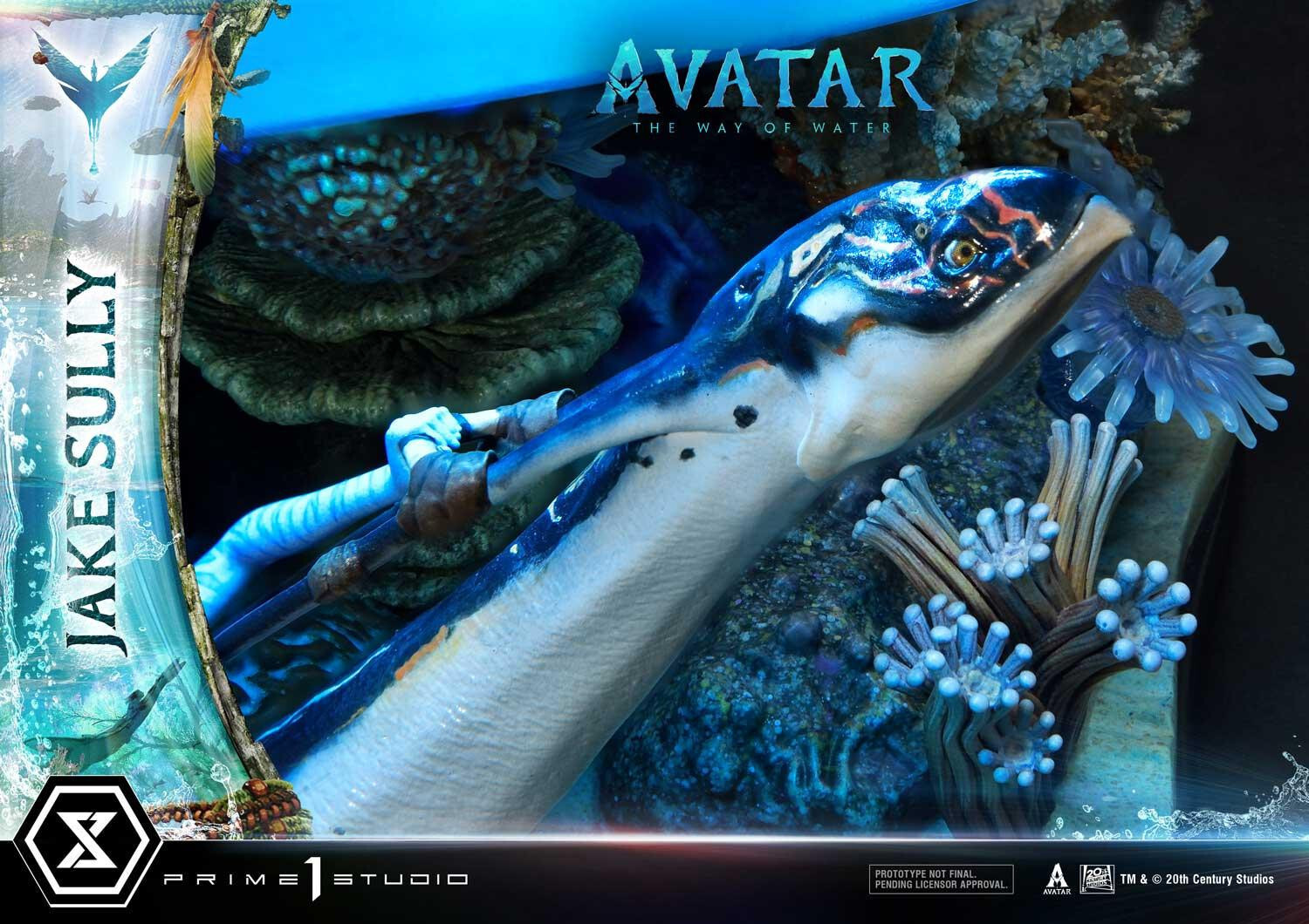 Avatar: The Way of Water - Ilu - Jake Sully - Kiri - Skimwing - Diorama - Ultimate Diorama Masterline  (UDMAVTR-01S) - Bonus Version (Prime 1 Studio) photo 68