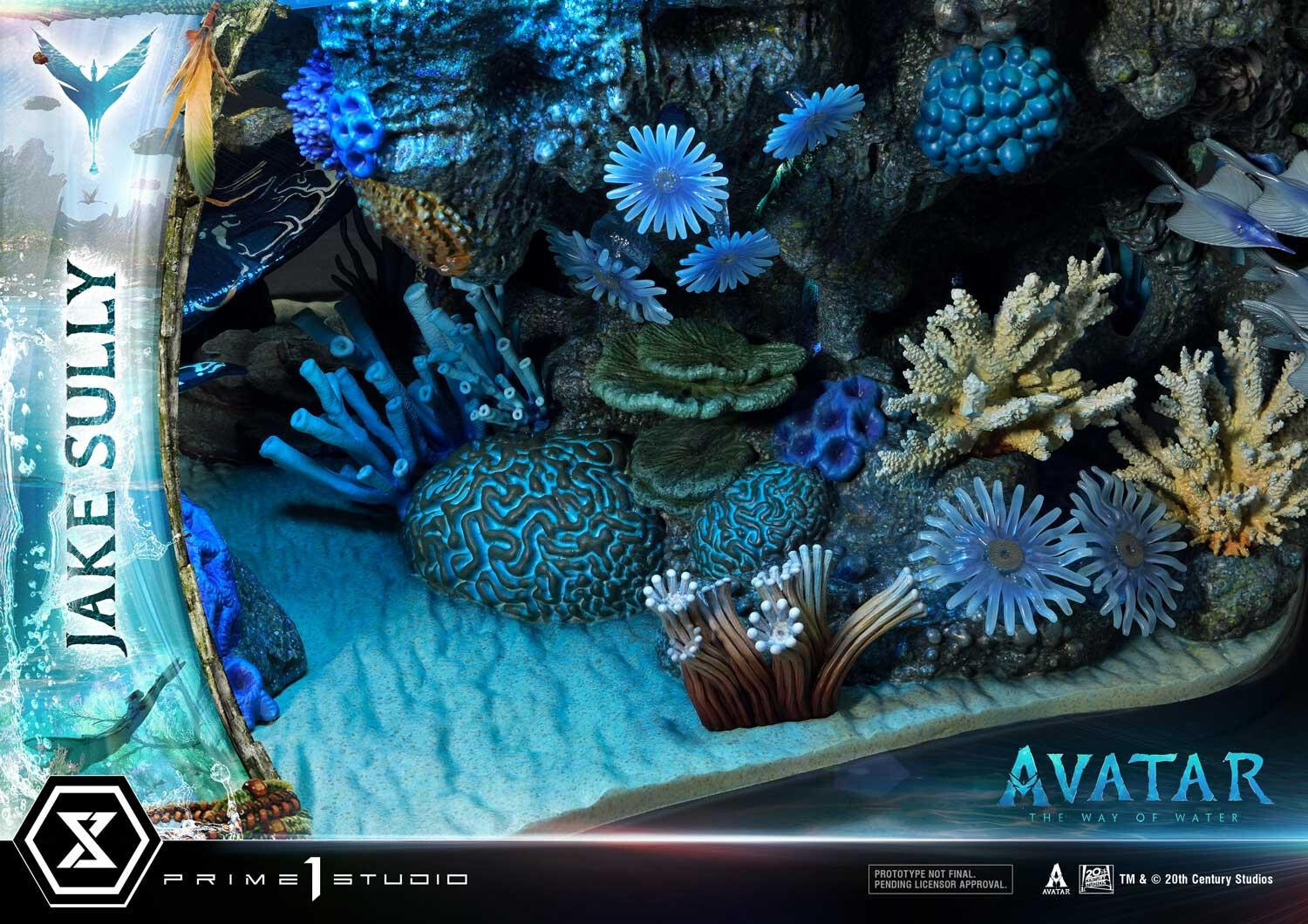 Avatar: The Way of Water - Ilu - Jake Sully - Kiri - Skimwing - Diorama - Ultimate Diorama Masterline  (UDMAVTR-01S) - Bonus Version (Prime 1 Studio) photo 69