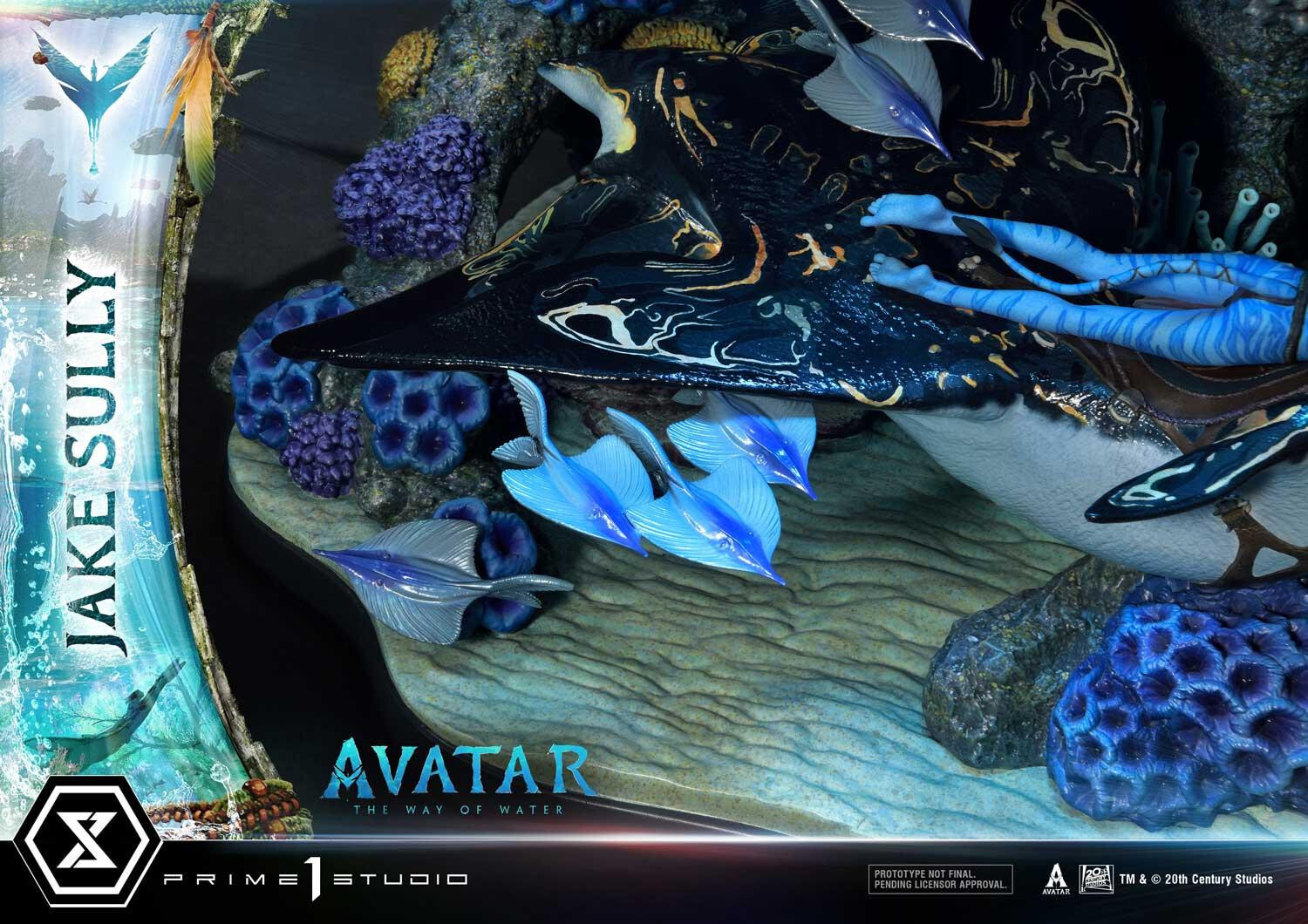 Avatar: The Way of Water - Ilu - Jake Sully - Kiri - Skimwing - Diorama - Ultimate Diorama Masterline  (UDMAVTR-01S) - Bonus Version (Prime 1 Studio) photo 72
