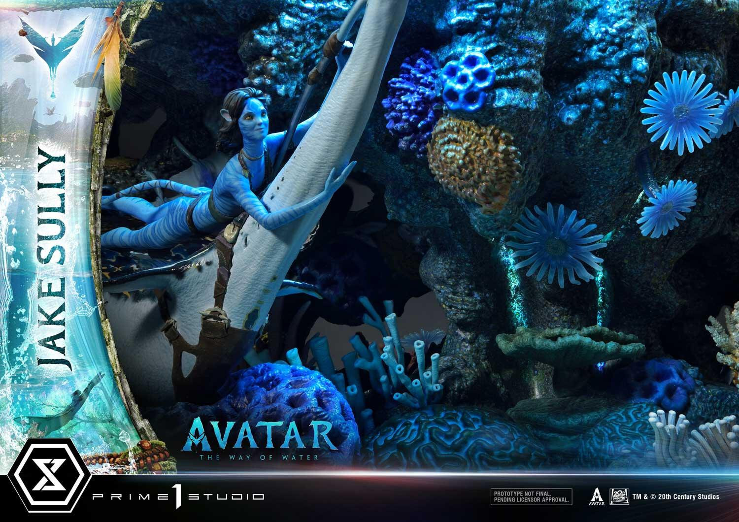 Avatar: The Way of Water - Ilu - Jake Sully - Kiri - Skimwing - Diorama - Ultimate Diorama Masterline  (UDMAVTR-01S) - Bonus Version (Prime 1 Studio) photo 73
