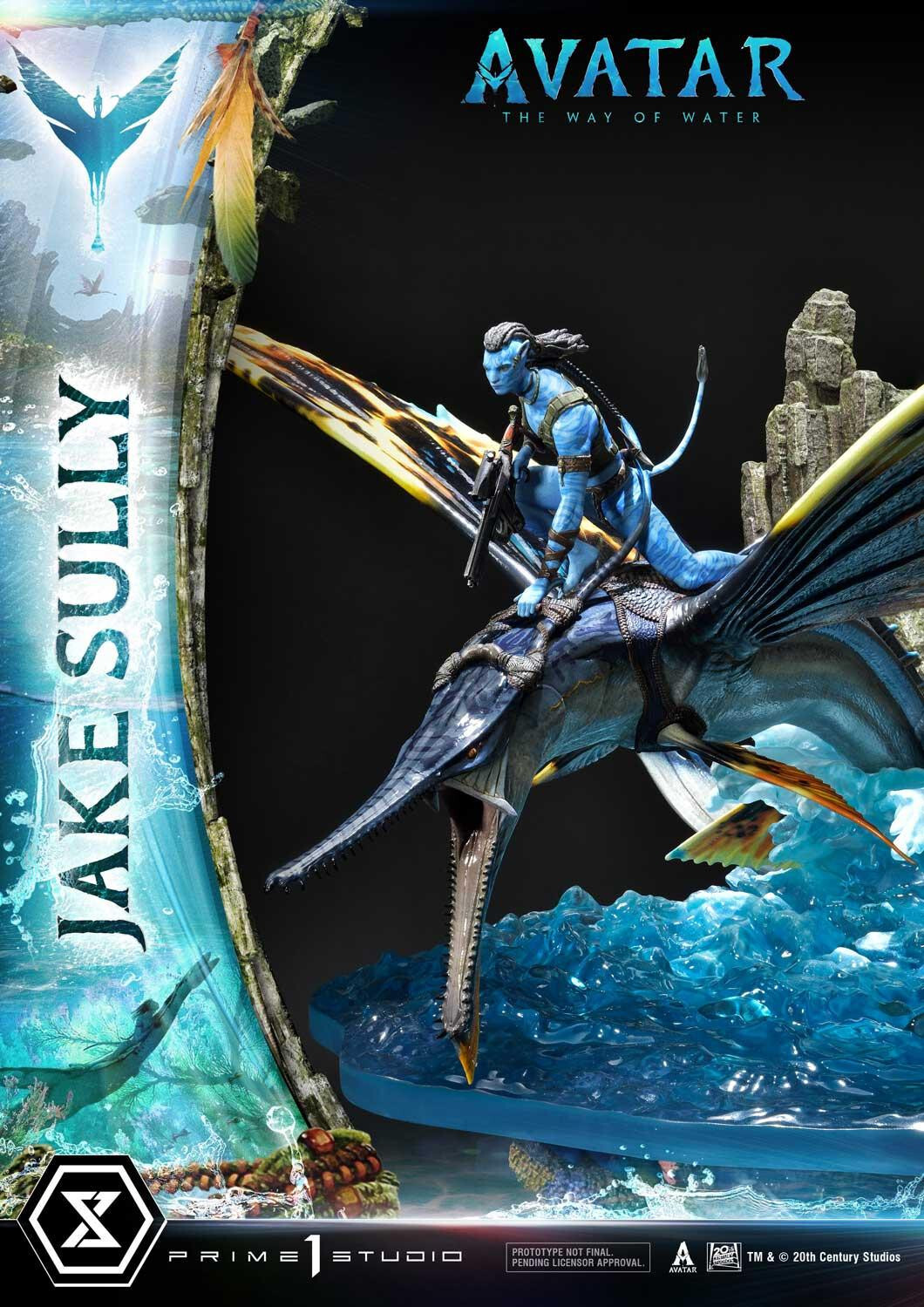 Avatar: The Way of Water - Ilu - Jake Sully - Kiri - Skimwing - Diorama - Ultimate Diorama Masterline  (UDMAVTR-01S) - Bonus Version (Prime 1 Studio) photo 77