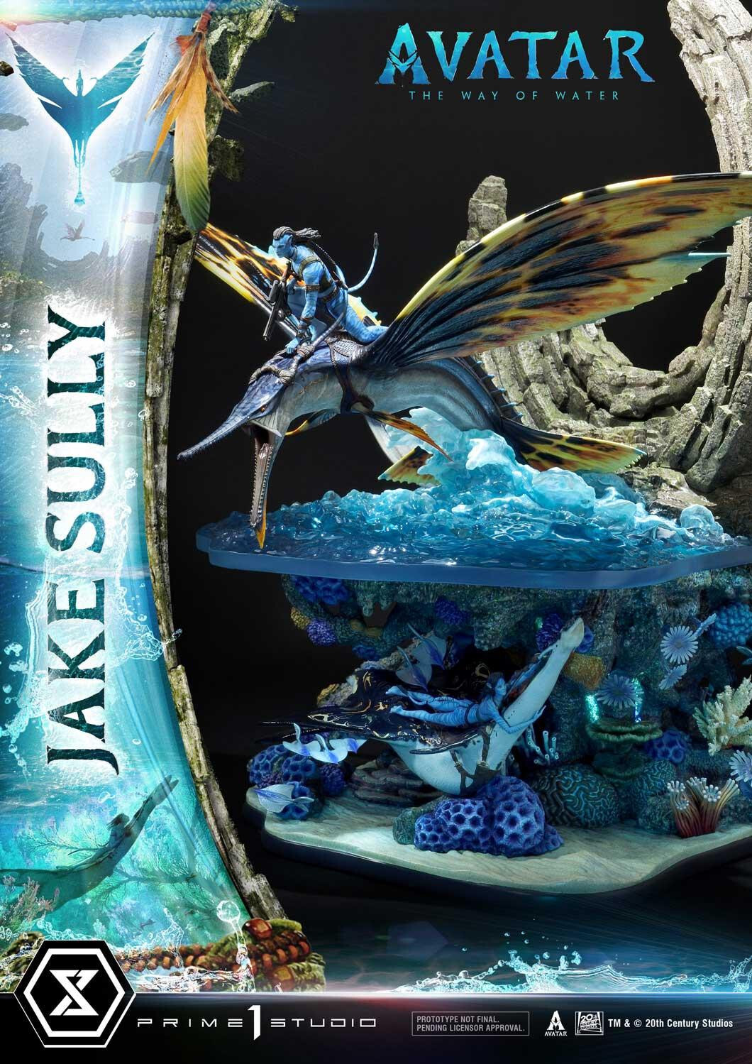 Avatar: The Way of Water - Ilu - Jake Sully - Kiri - Skimwing - Diorama - Ultimate Diorama Masterline  (UDMAVTR-01S) - Bonus Version (Prime 1 Studio) photo 88
