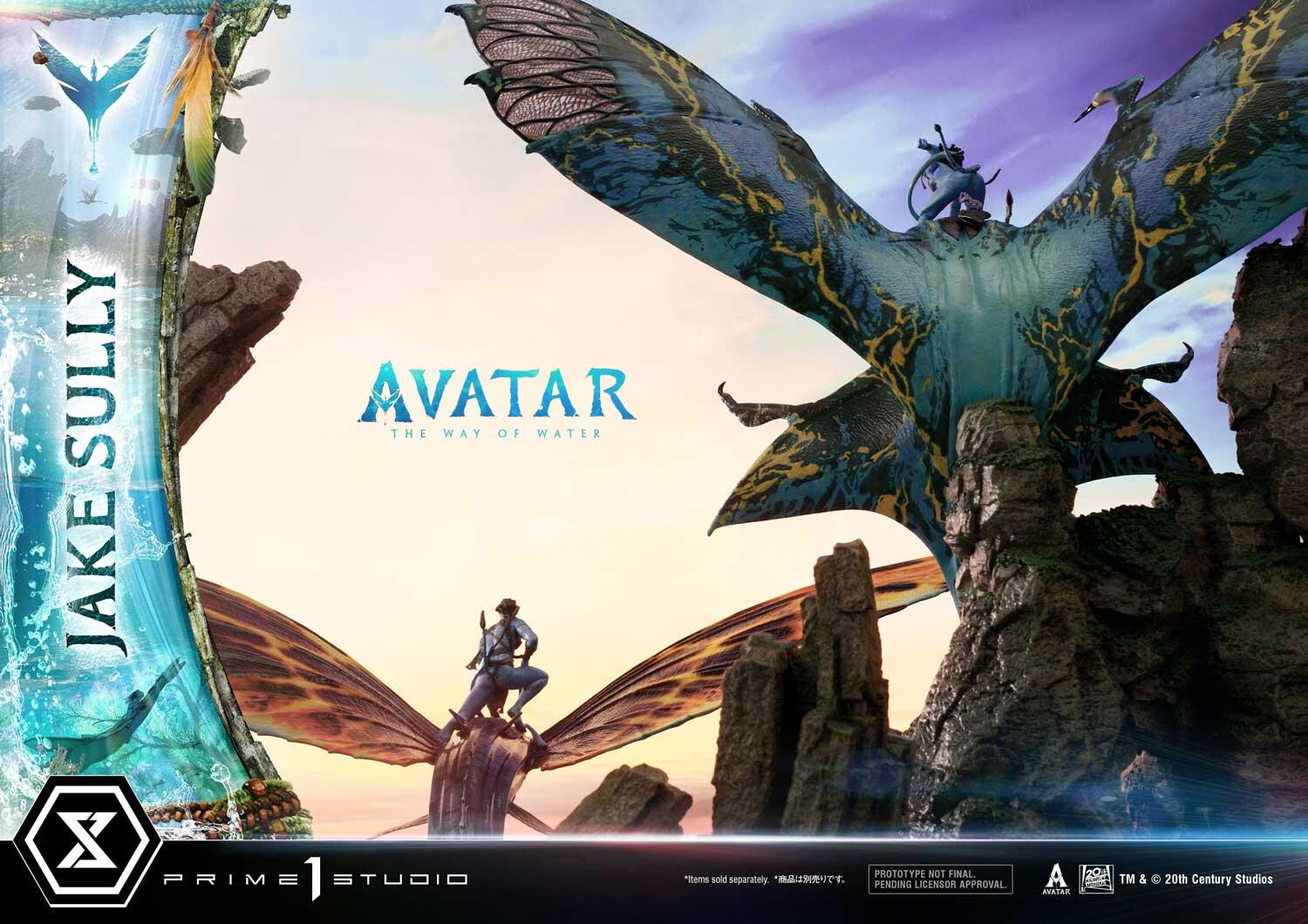 Avatar: The Way of Water - Ilu - Jake Sully - Kiri - Skimwing - Diorama - Ultimate Diorama Masterline  (UDMAVTR-01S) - Bonus Version (Prime 1 Studio) photo 96
