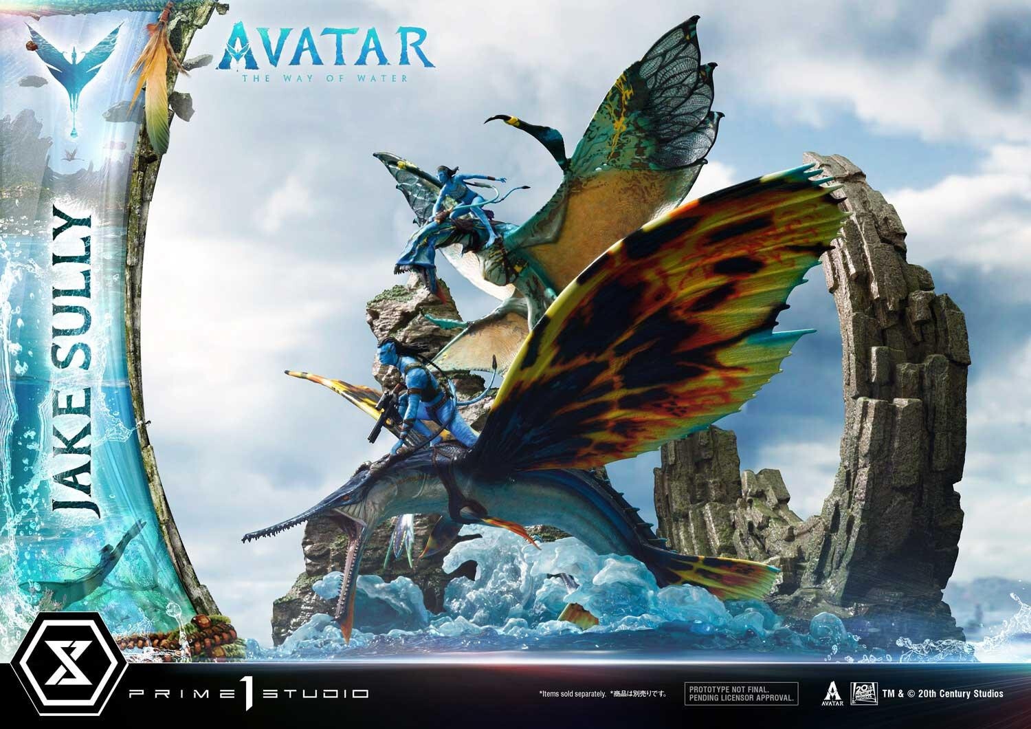 Avatar: The Way of Water - Ilu - Jake Sully - Kiri - Skimwing - Diorama - Ultimate Diorama Masterline  (UDMAVTR-01S) - Bonus Version (Prime 1 Studio) photo 99