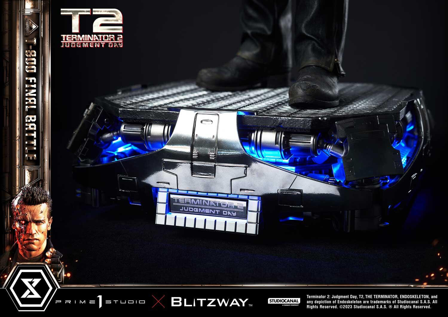Terminator 2: Judgment Day - T-800 - Museum Masterline Series  (MMT2-02) - 1/3 - Final Battle (Blitzway, Prime 1 Studio) photo 25