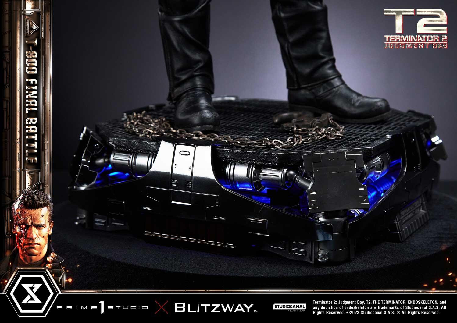 Terminator 2: Judgment Day - T-800 - Museum Masterline Series  (MMT2-02) - 1/3 - Final Battle (Blitzway, Prime 1 Studio) photo 27