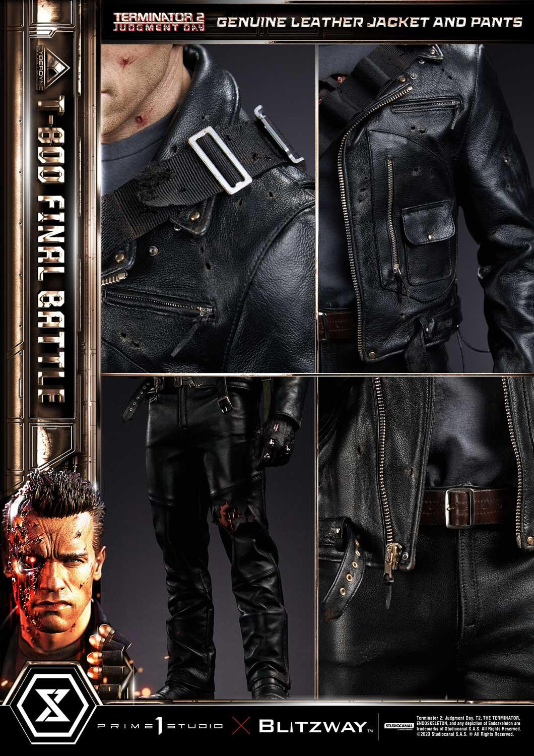 Terminator 2: Judgment Day - T-800 - Museum Masterline Series  (MMT2-02) - 1/3 - Final Battle (Blitzway, Prime 1 Studio) photo 44