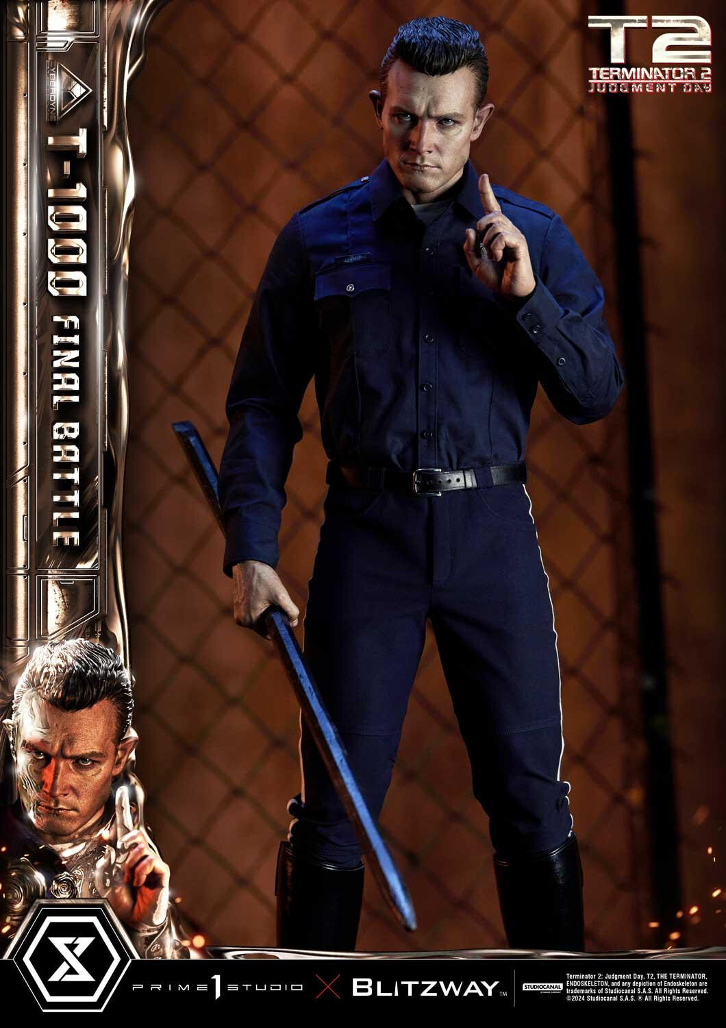 Terminator 2: Judgment Day - T-1000 - Museum Masterline Series  (MMT2-03) - 1/3 - Final Battle (Blitzway, Prime 1 Studio) photo 3