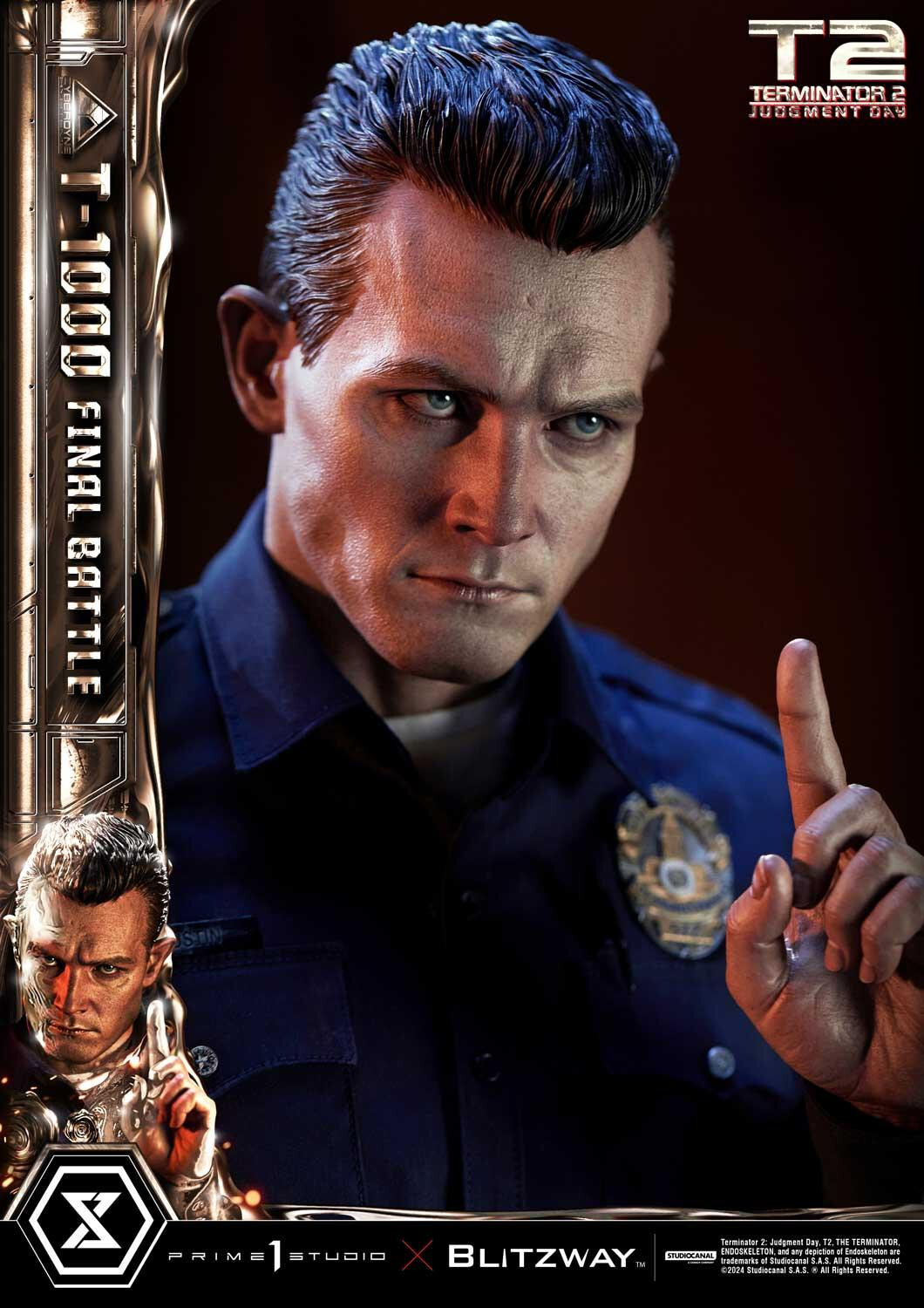 Terminator 2: Judgment Day - T-1000 - Museum Masterline Series  (MMT2-03) - 1/3 - Final Battle (Blitzway, Prime 1 Studio) photo 18