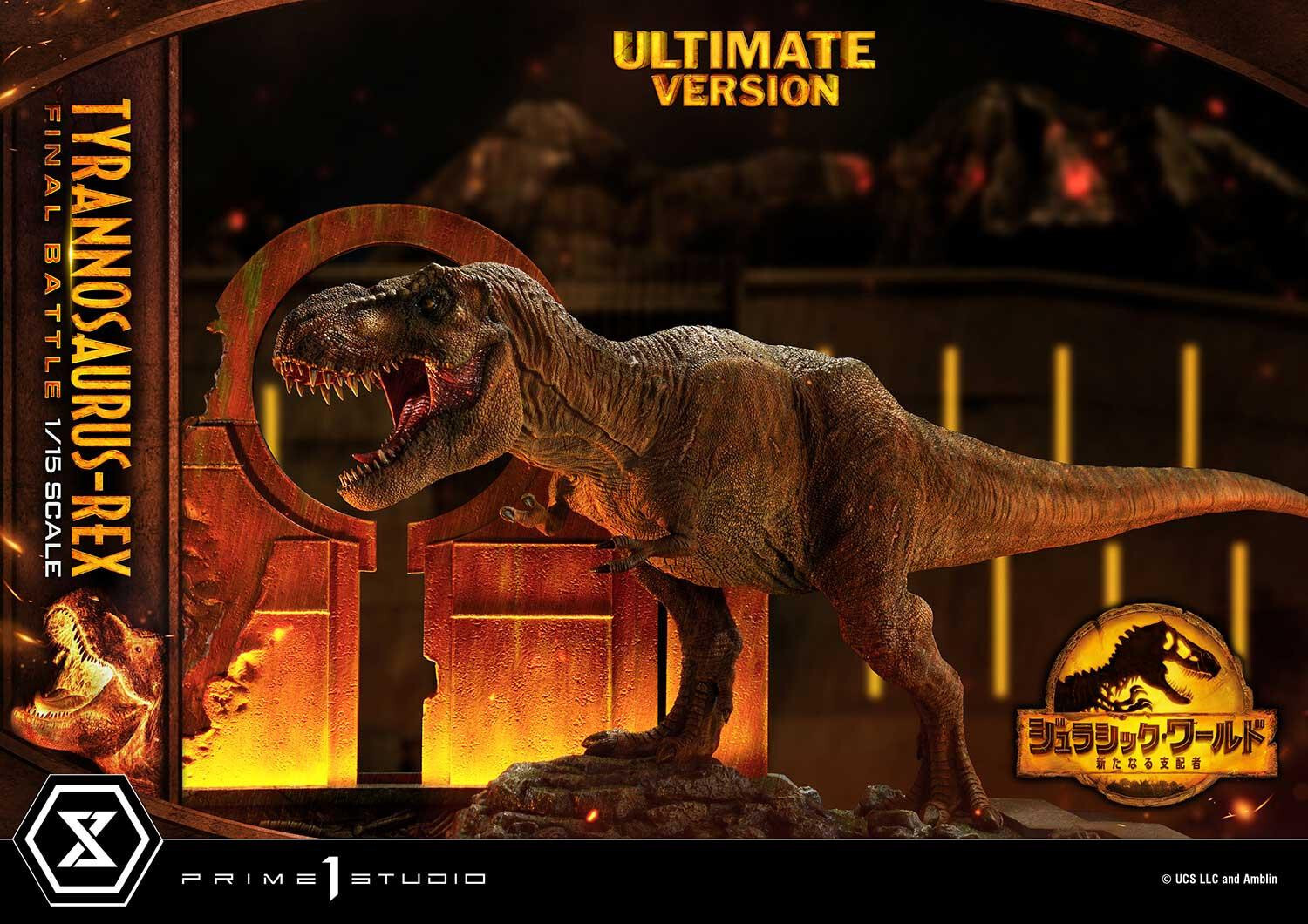 Jurassic World: Dominion - Tyrannosaurus Rex - Legacy Museum Collection  (LMCJW3-03UT) - 1/15 - Final Battle, Ultimate Version (Prime 1 Studio) photo 19
