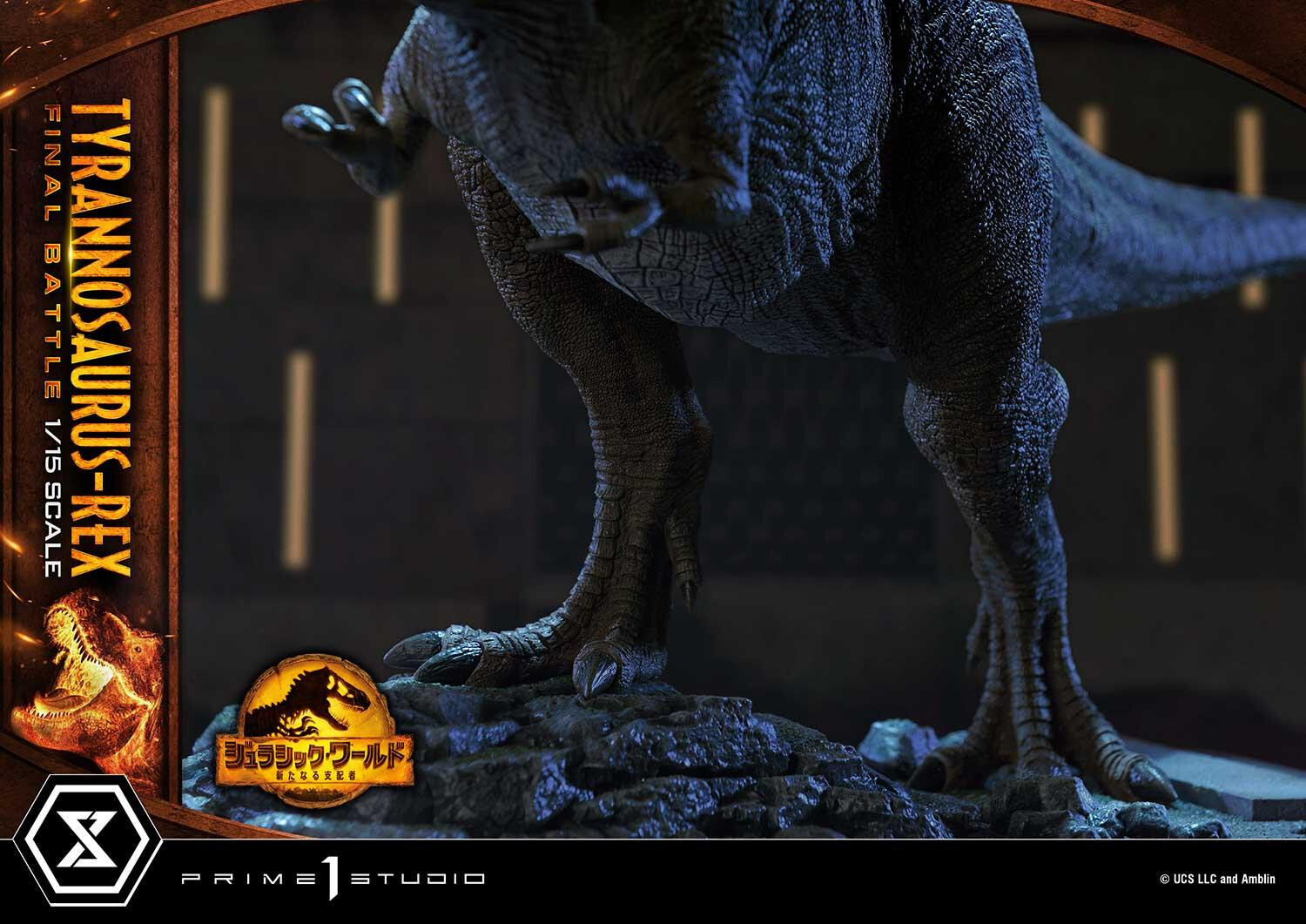 Jurassic World: Dominion - Tyrannosaurus Rex - Legacy Museum Collection  (LMCJW3-03UT) - 1/15 - Final Battle, Ultimate Version (Prime 1 Studio) photo 63