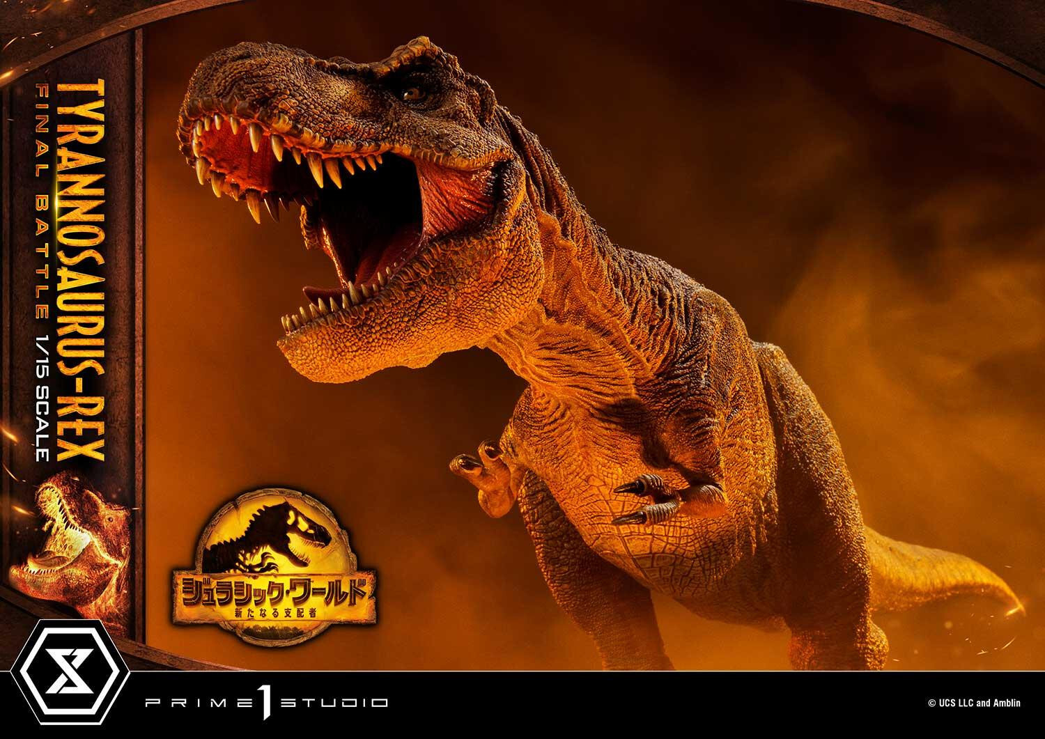 Jurassic World: Dominion - Tyrannosaurus Rex - Legacy Museum Collection  (LMCJW3-03UT) - 1/15 - Final Battle, Ultimate Version (Prime 1 Studio) photo 68