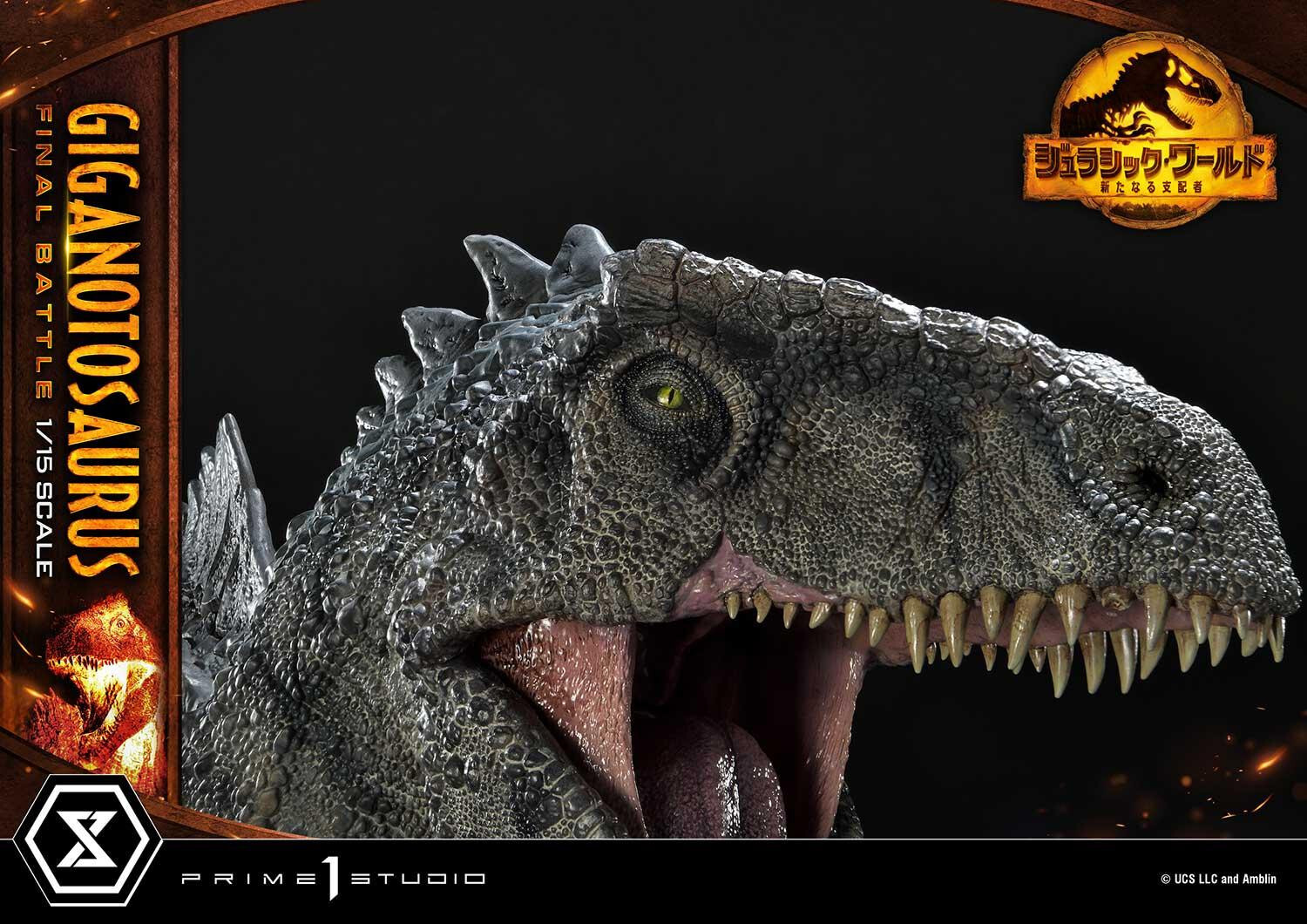 Jurassic World: Dominion - Giganotosaurus - Legacy Museum Collection (LMCJW3-04) - 1/15 - Final Battle (Prime 1 Studio) photo 20