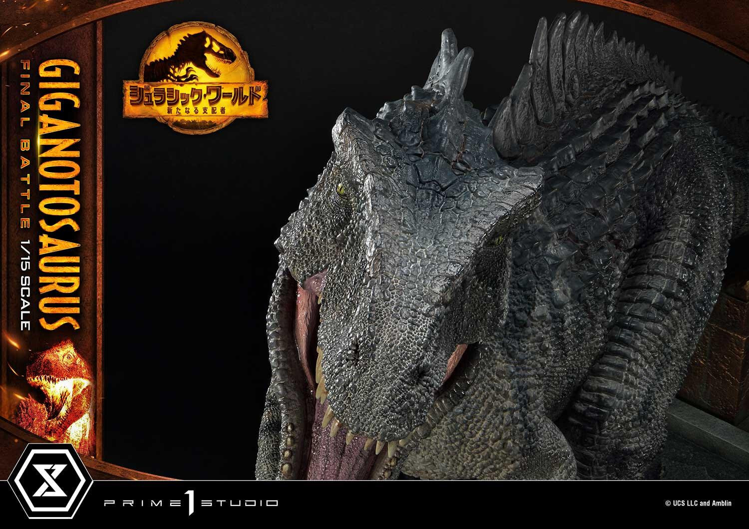 Jurassic World: Dominion - Giganotosaurus - Legacy Museum Collection (LMCJW3-04) - 1/15 - Final Battle (Prime 1 Studio) photo 23