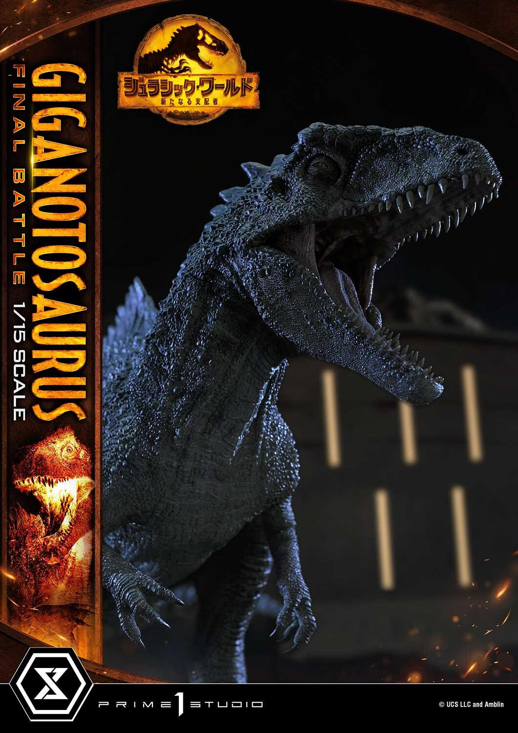 Jurassic World: Dominion - Giganotosaurus - Legacy Museum Collection (LMCJW3-04) - 1/15 - Final Battle (Prime 1 Studio) photo 64