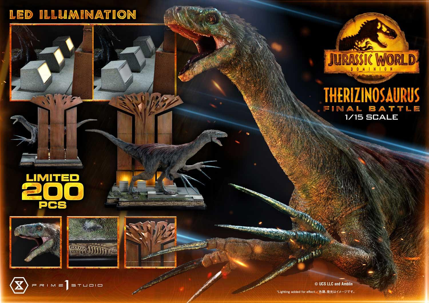 Jurassic World: Dominion - Therizinosaurus - Legacy Museum Collection (LMCJW3-02) - 1/15 - Final Battle (Prime 1 Studio) photo 33