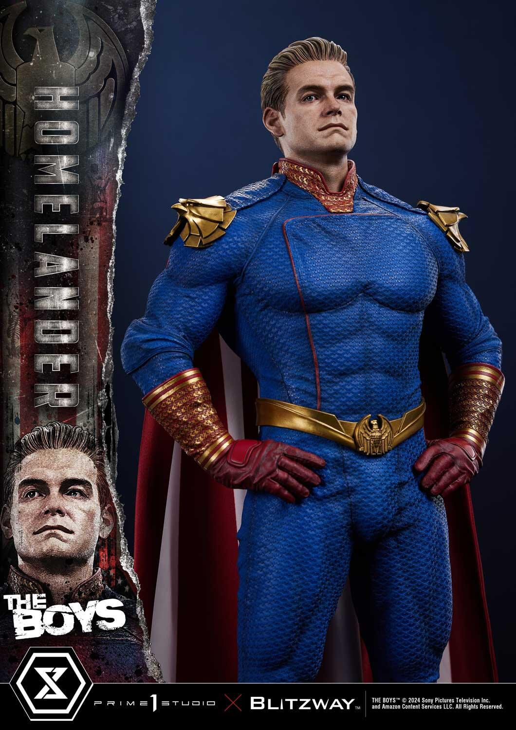 The Boys - Homelander - Premium Masterline  (PMTB-02) - 1/4 (Blitzway, Prime 1 Studio) photo 8