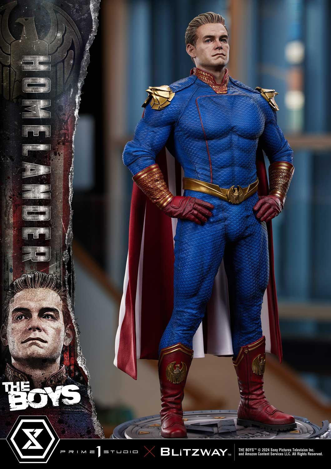 The Boys - Homelander - Premium Masterline  (PMTB-02) - 1/4 (Blitzway, Prime 1 Studio) photo 20