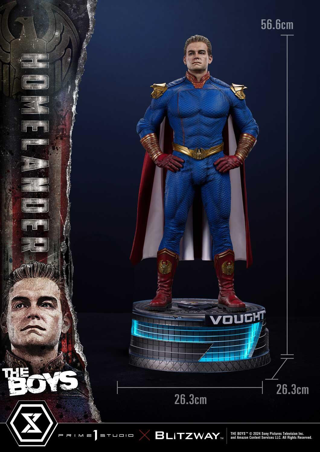 The Boys - Homelander - Premium Masterline  (PMTB-02) - 1/4 (Blitzway, Prime 1 Studio) photo 24