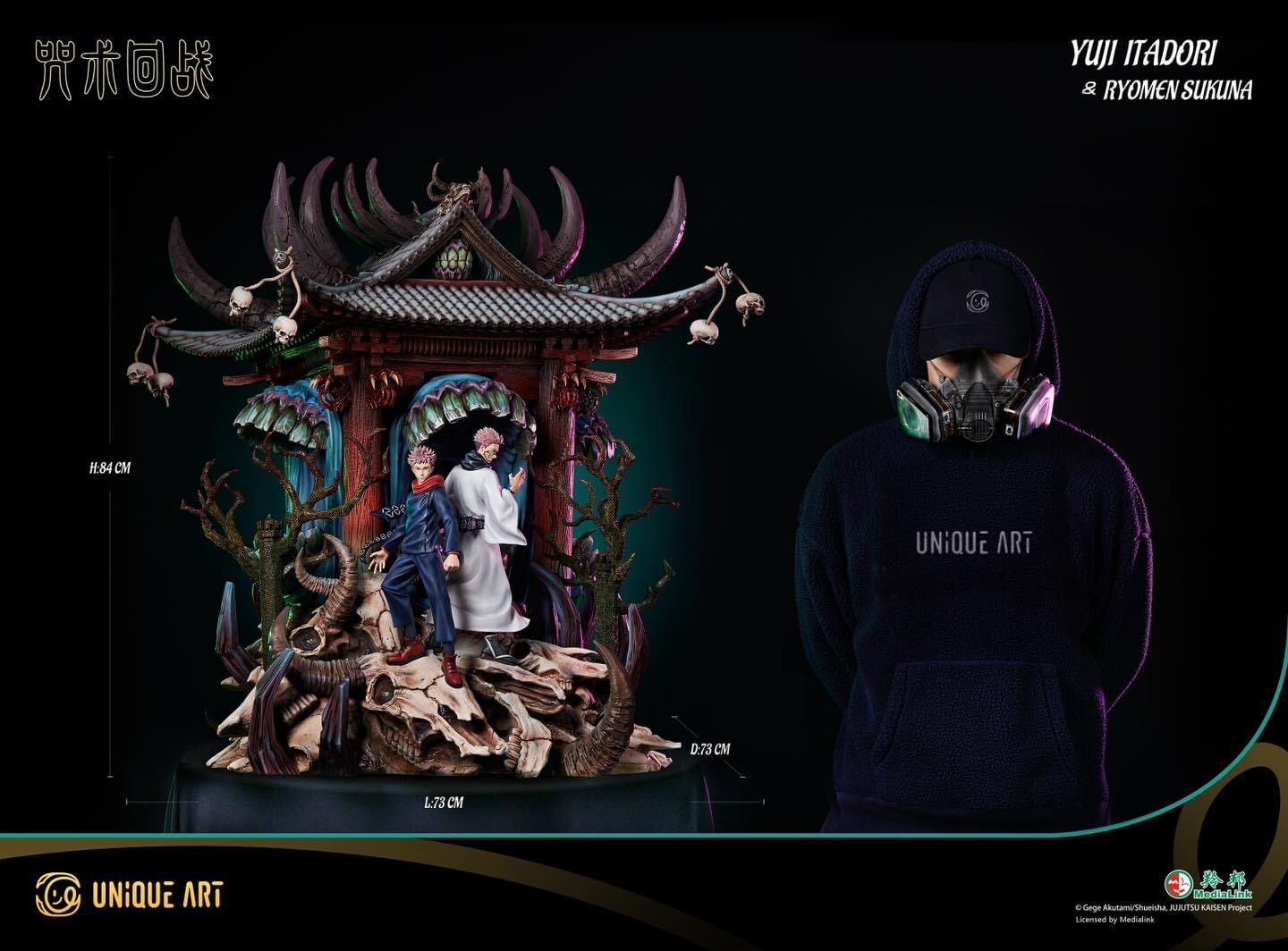 Jujutsu Kaisen - Itadori Yuji - Sukuna - 1/6 (Unique Art Studio) photo 2
