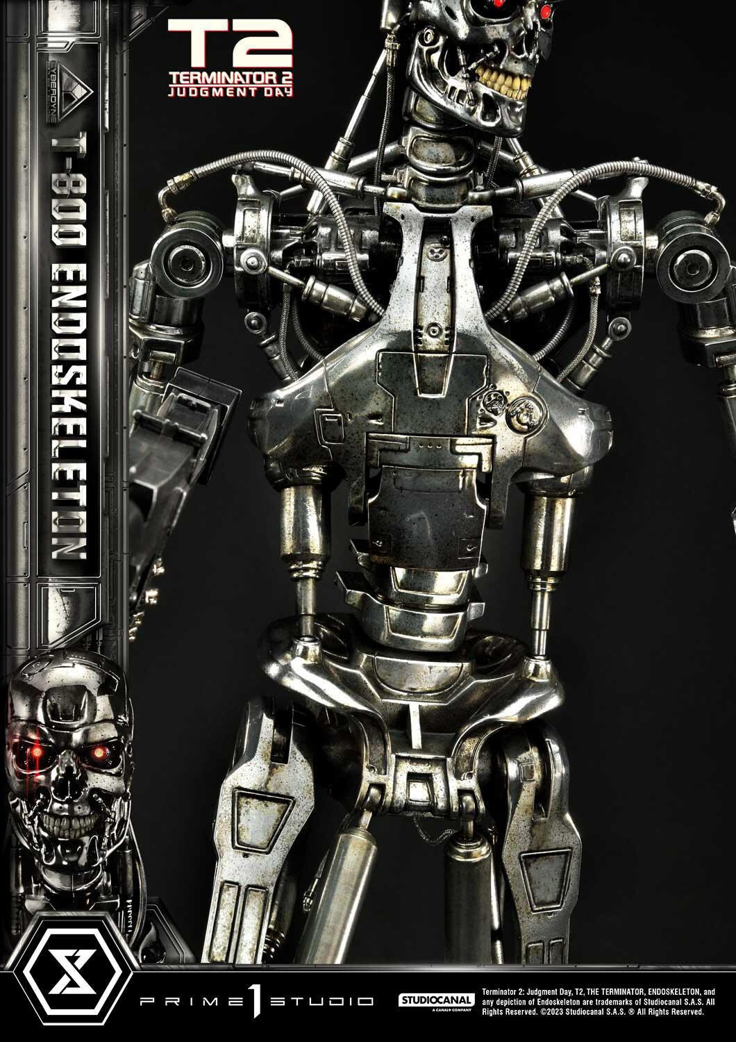 Terminator 2: Judgment Day - T-800 - Museum Masterline Series  (MMT2-01) - 1/3 - Endoskeleton (Prime 1 Studio) photo 2