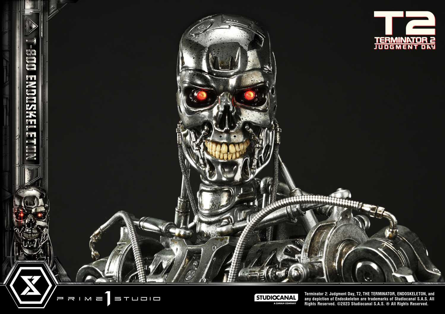 Terminator 2: Judgment Day - T-800 - Museum Masterline Series  (MMT2-01) - 1/3 - Endoskeleton (Prime 1 Studio) photo 3