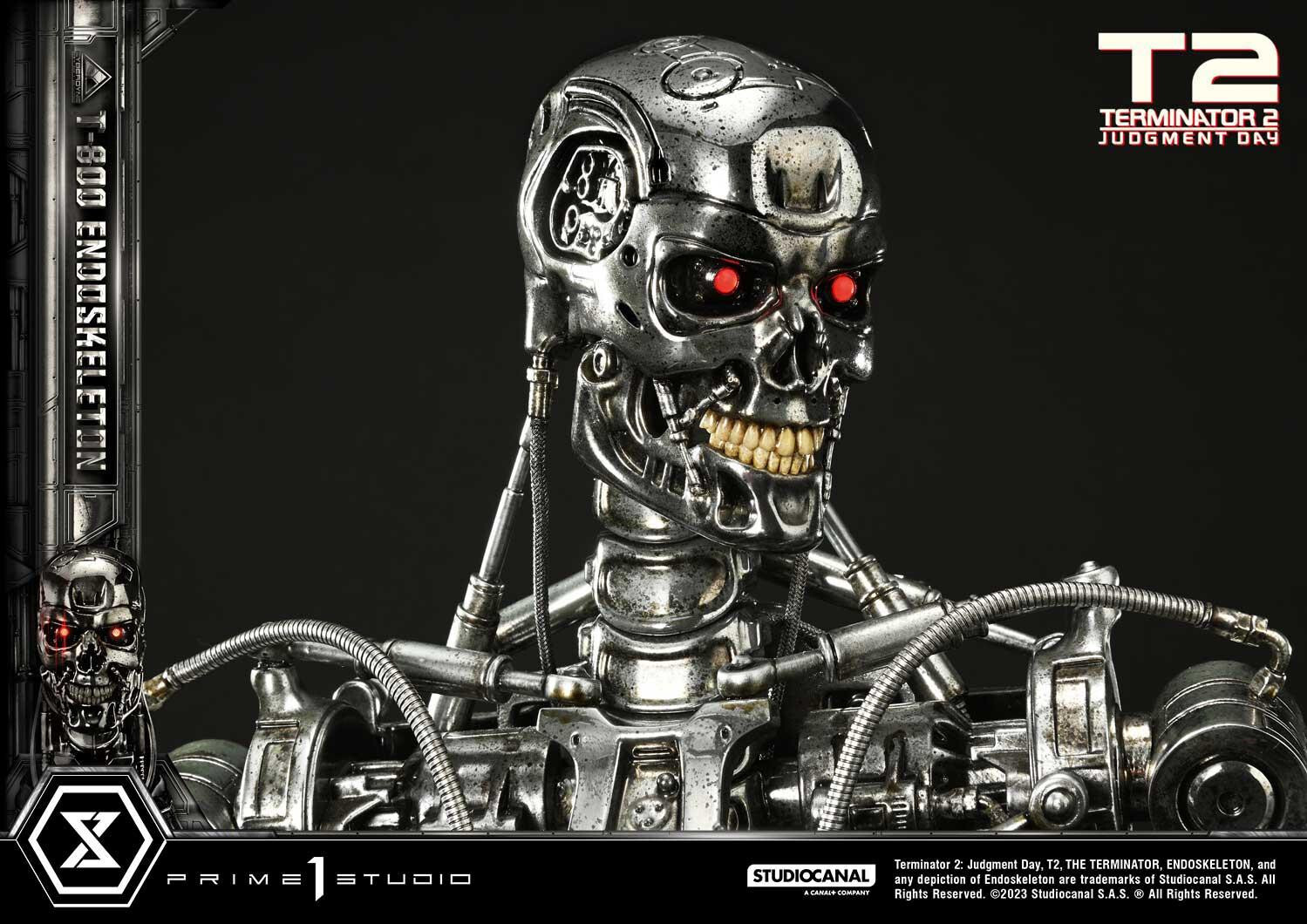 Terminator 2: Judgment Day - T-800 - Museum Masterline Series  (MMT2-01) - 1/3 - Endoskeleton (Prime 1 Studio) photo 5