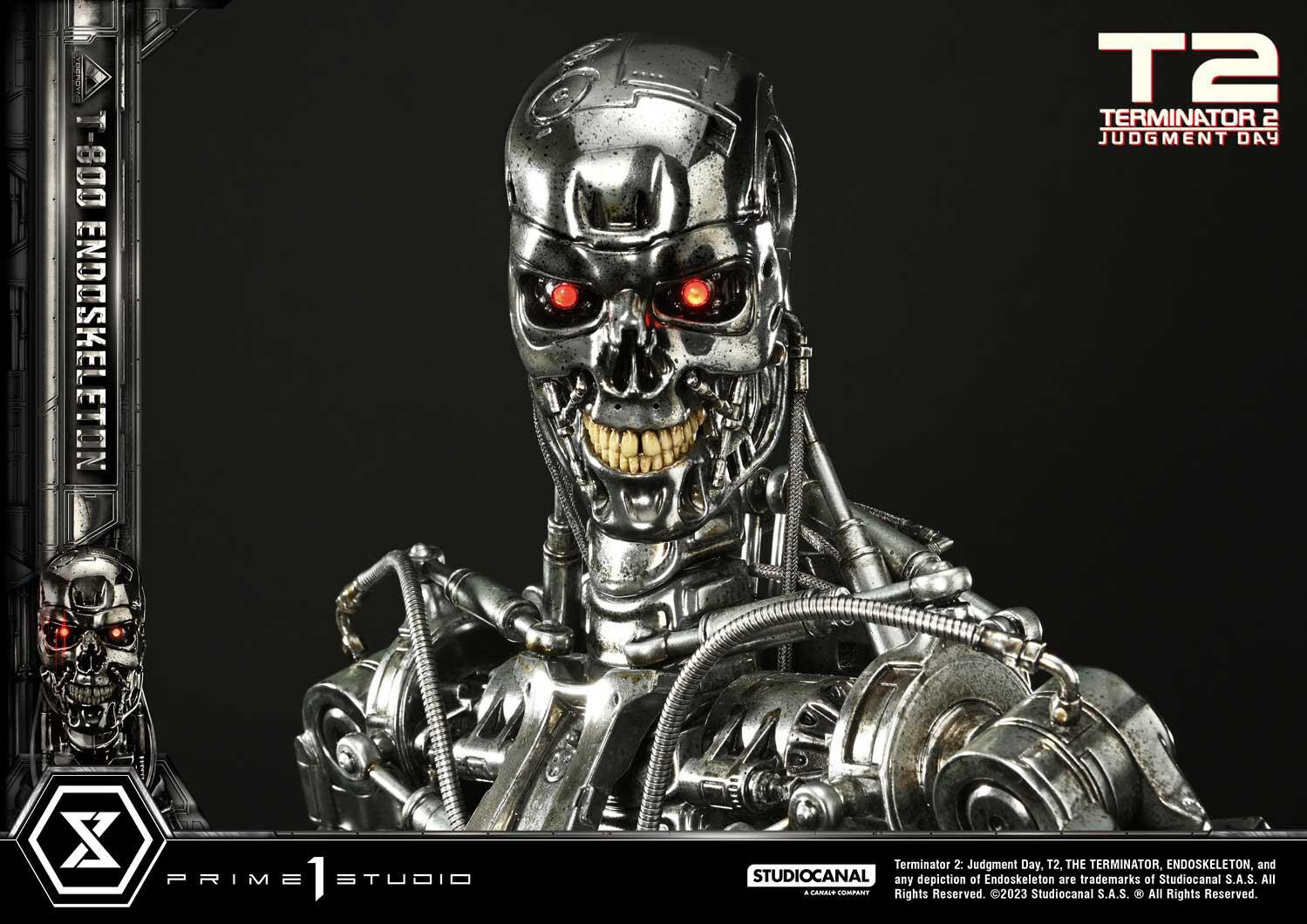 Terminator 2: Judgment Day - T-800 - Museum Masterline Series  (MMT2-01) - 1/3 - Endoskeleton (Prime 1 Studio) photo 8