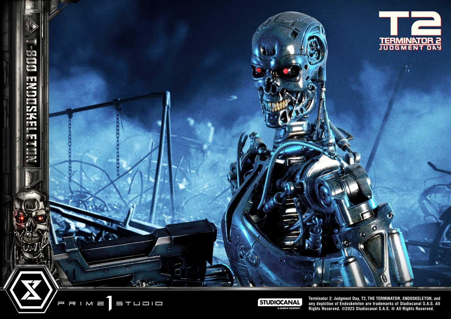 Terminator 2: Judgment Day - T-800 - Museum Masterline Series  (MMT2-01) - 1/3 - Endoskeleton (Prime 1 Studio) photo 17