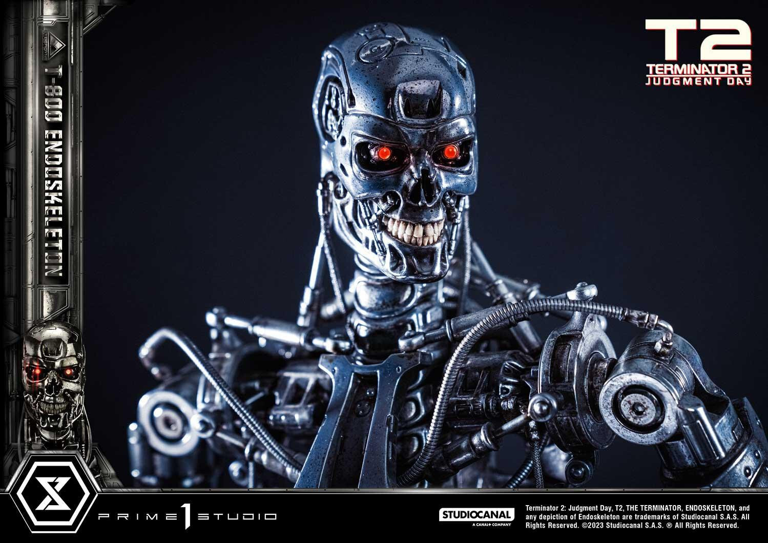 Terminator 2: Judgment Day - T-800 - Museum Masterline Series  (MMT2-01) - 1/3 - Endoskeleton (Prime 1 Studio) photo 42