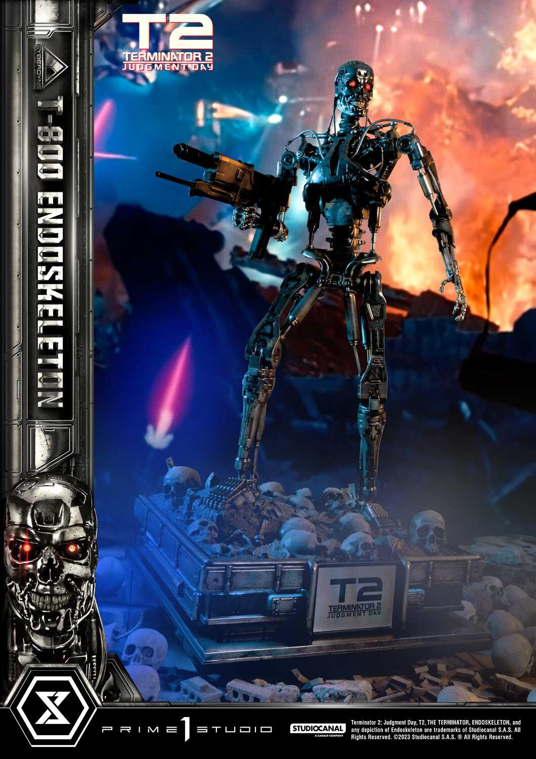 Terminator 2: Judgment Day - T-800 - Museum Masterline Series  (MMT2-01) - 1/3 - Endoskeleton (Prime 1 Studio) photo 46