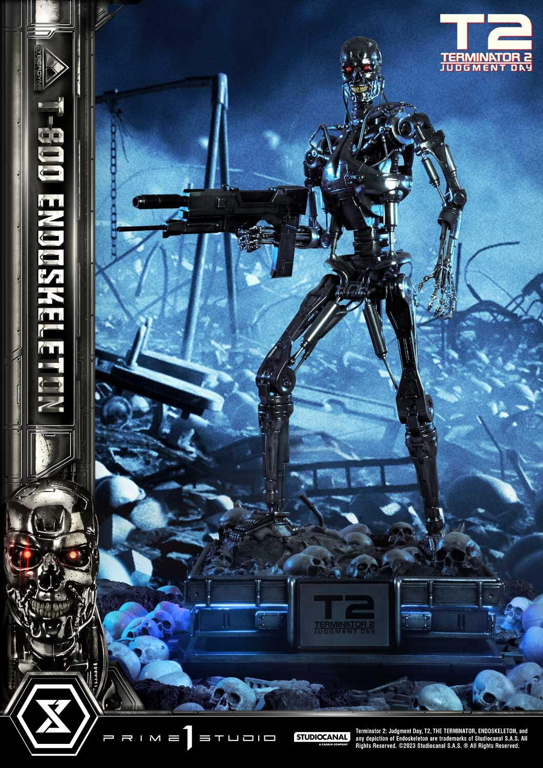 Terminator 2: Judgment Day - T-800 - Museum Masterline Series  (MMT2-01) - 1/3 - Endoskeleton (Prime 1 Studio) photo 57