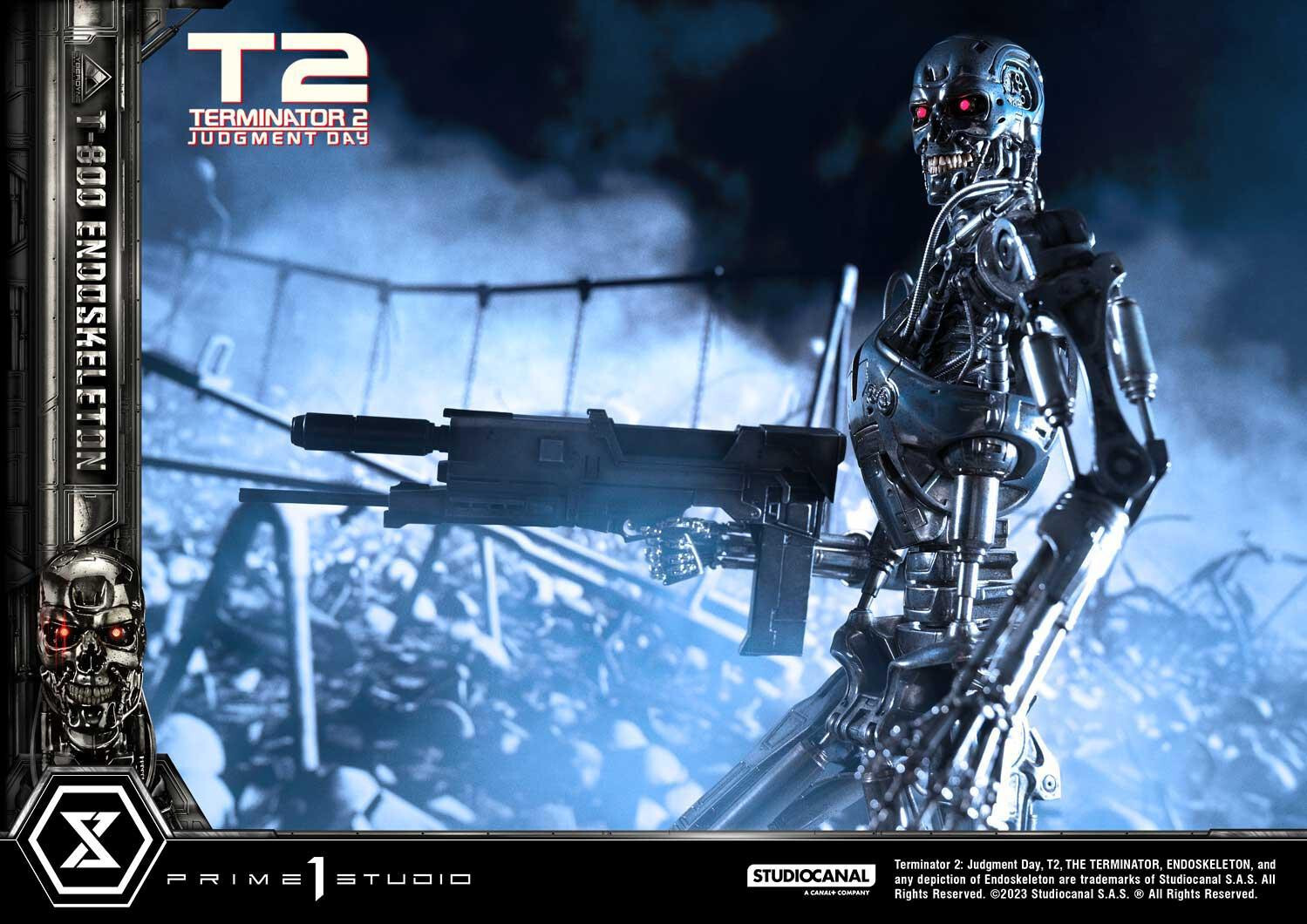 Terminator 2: Judgment Day - T-800 - Museum Masterline Series  (MMT2-01) - 1/3 - Endoskeleton (Prime 1 Studio) photo 63