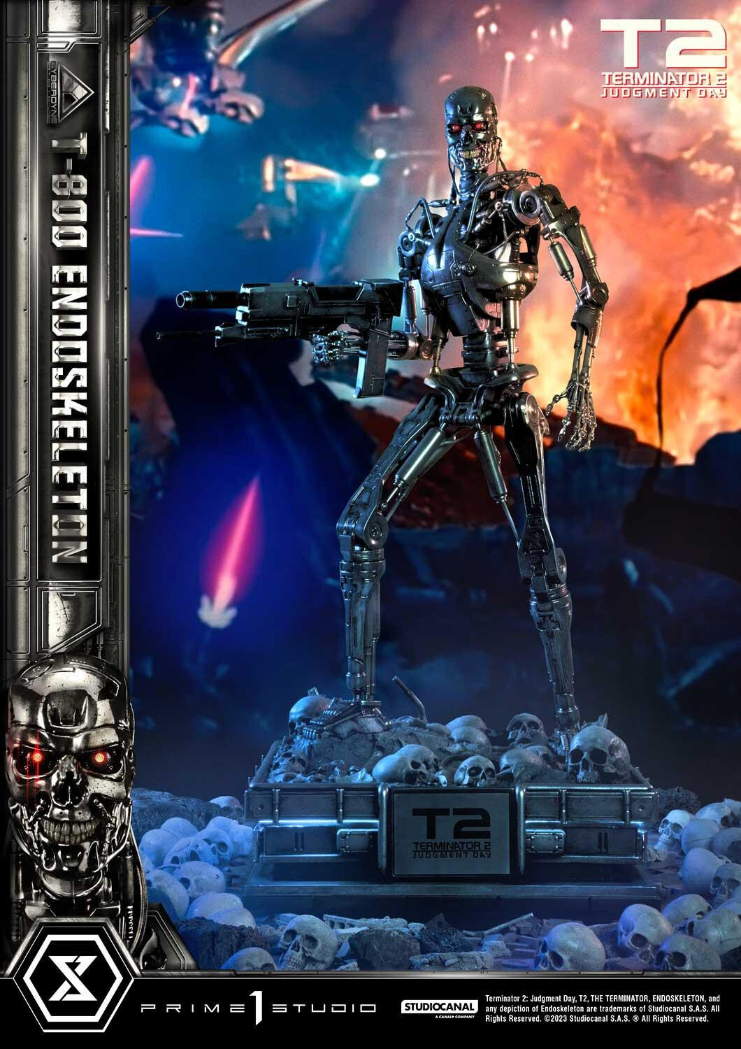 Terminator 2: Judgment Day - T-800 - Museum Masterline Series  (MMT2-01) - 1/3 - Endoskeleton (Prime 1 Studio) photo 68