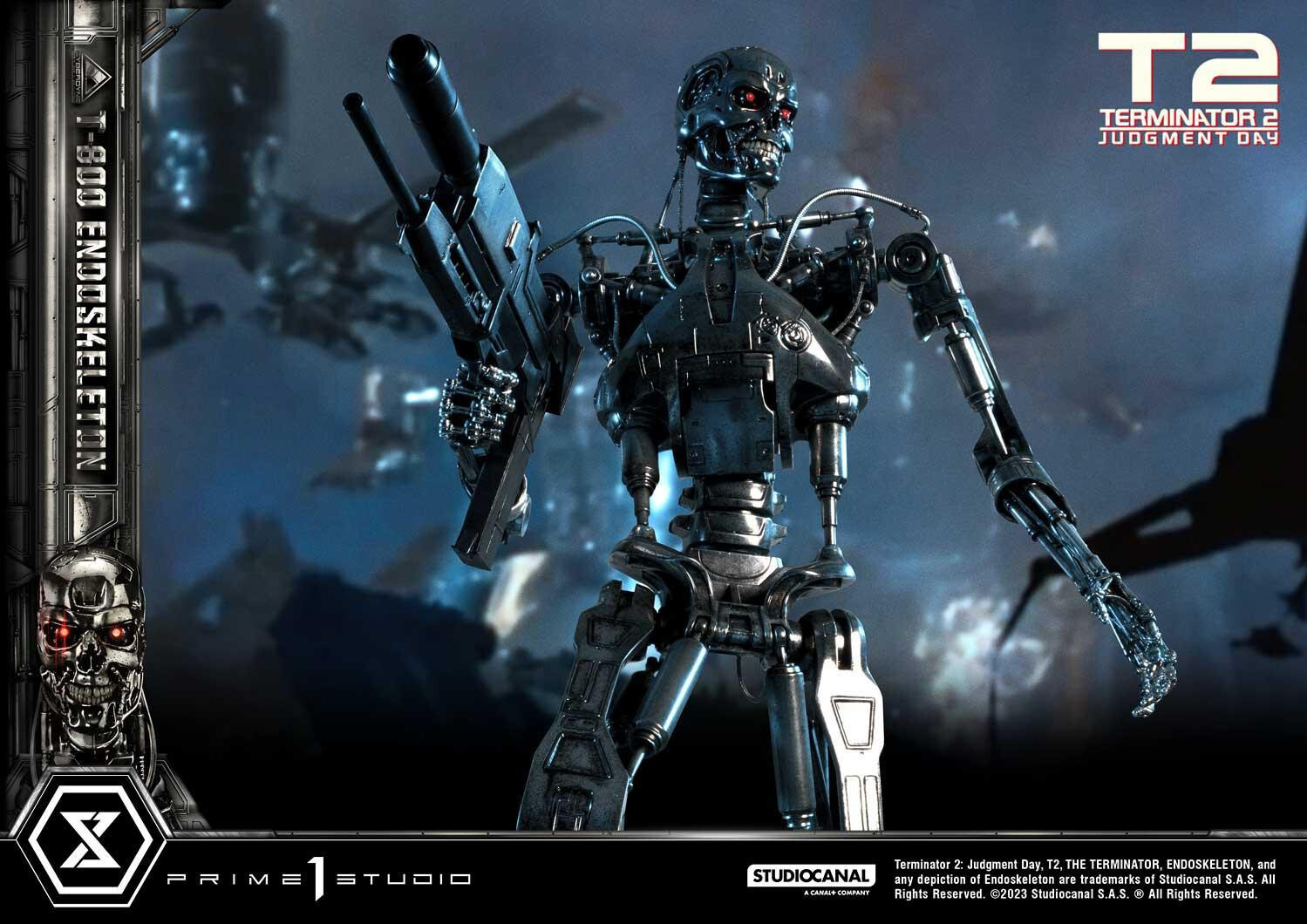 Terminator 2: Judgment Day - T-800 - Museum Masterline Series  (MMT2-01) - 1/3 - Endoskeleton (Prime 1 Studio) photo 69
