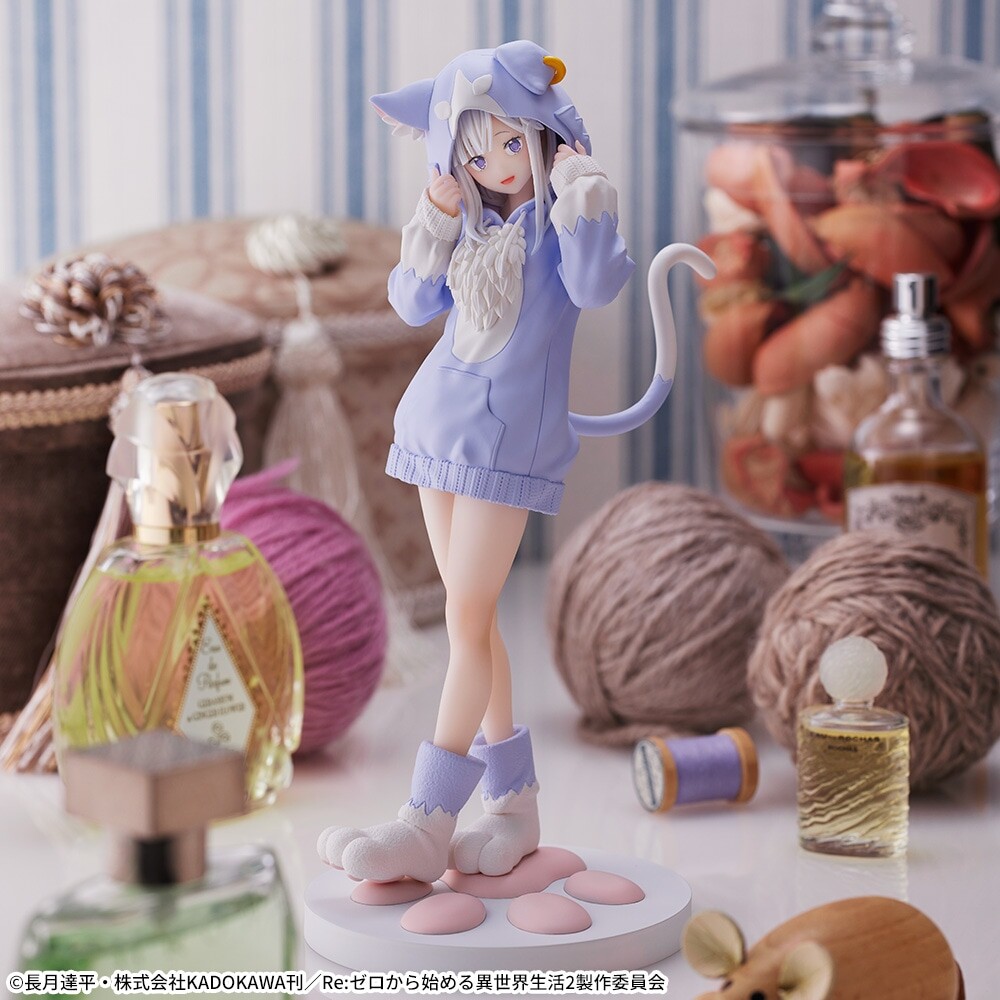 Re:Zero kara Hajimeru Isekai Seikatsu - Emilia - Luminasta - Mofumofu Puck (SEGA) photo 2