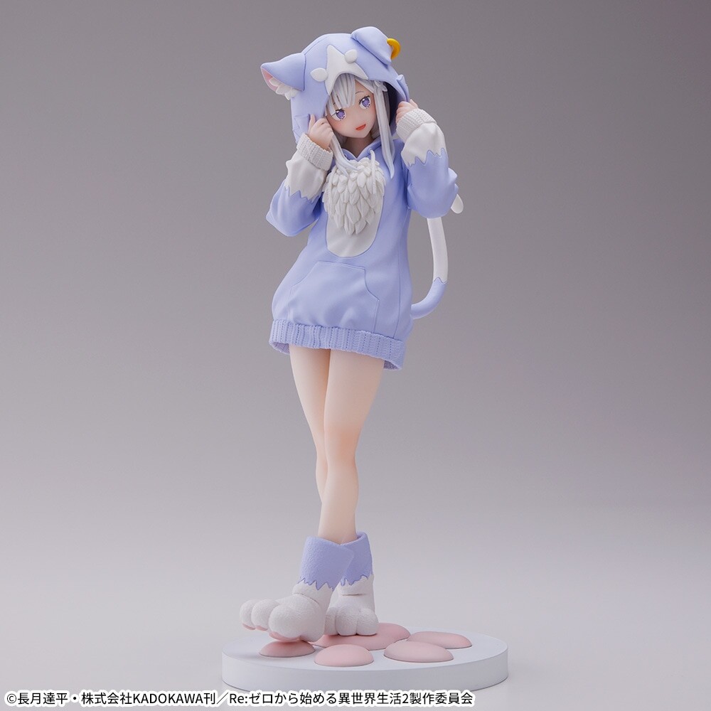 Re:Zero kara Hajimeru Isekai Seikatsu - Emilia - Luminasta - Mofumofu Puck (SEGA) photo 3